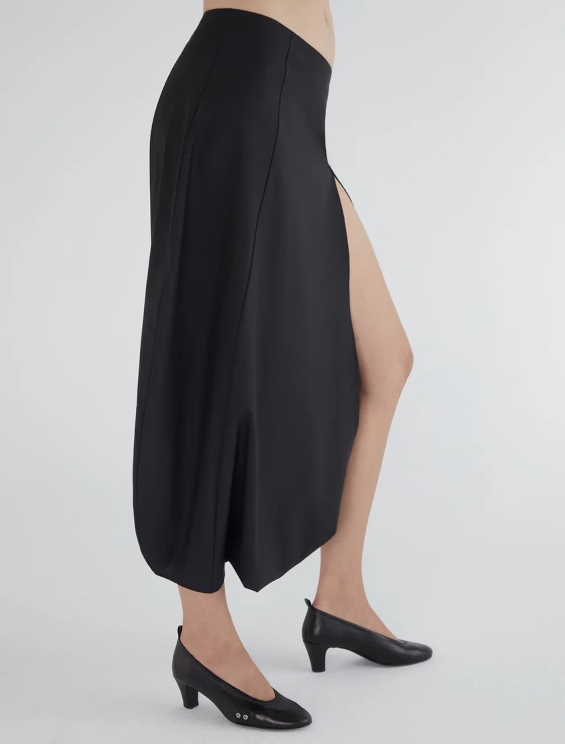 [36,38,40]팔로마울 Mileto 슬릿 컷 스커트 상품이미지4