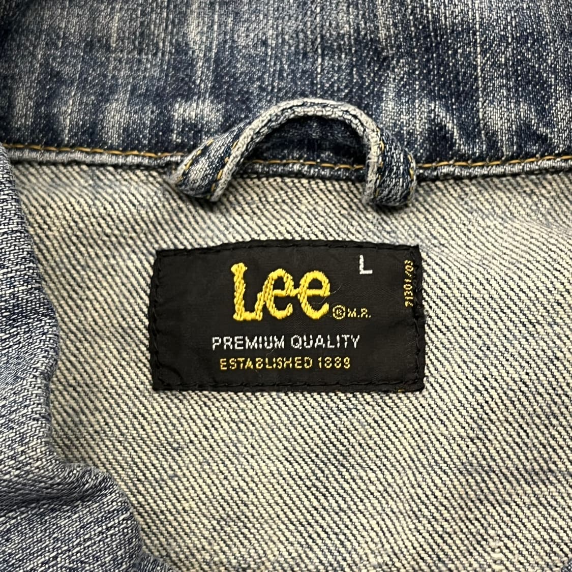 [ 정품/L ] Lee 크롭 데님 자켓 b14 상품이미지6