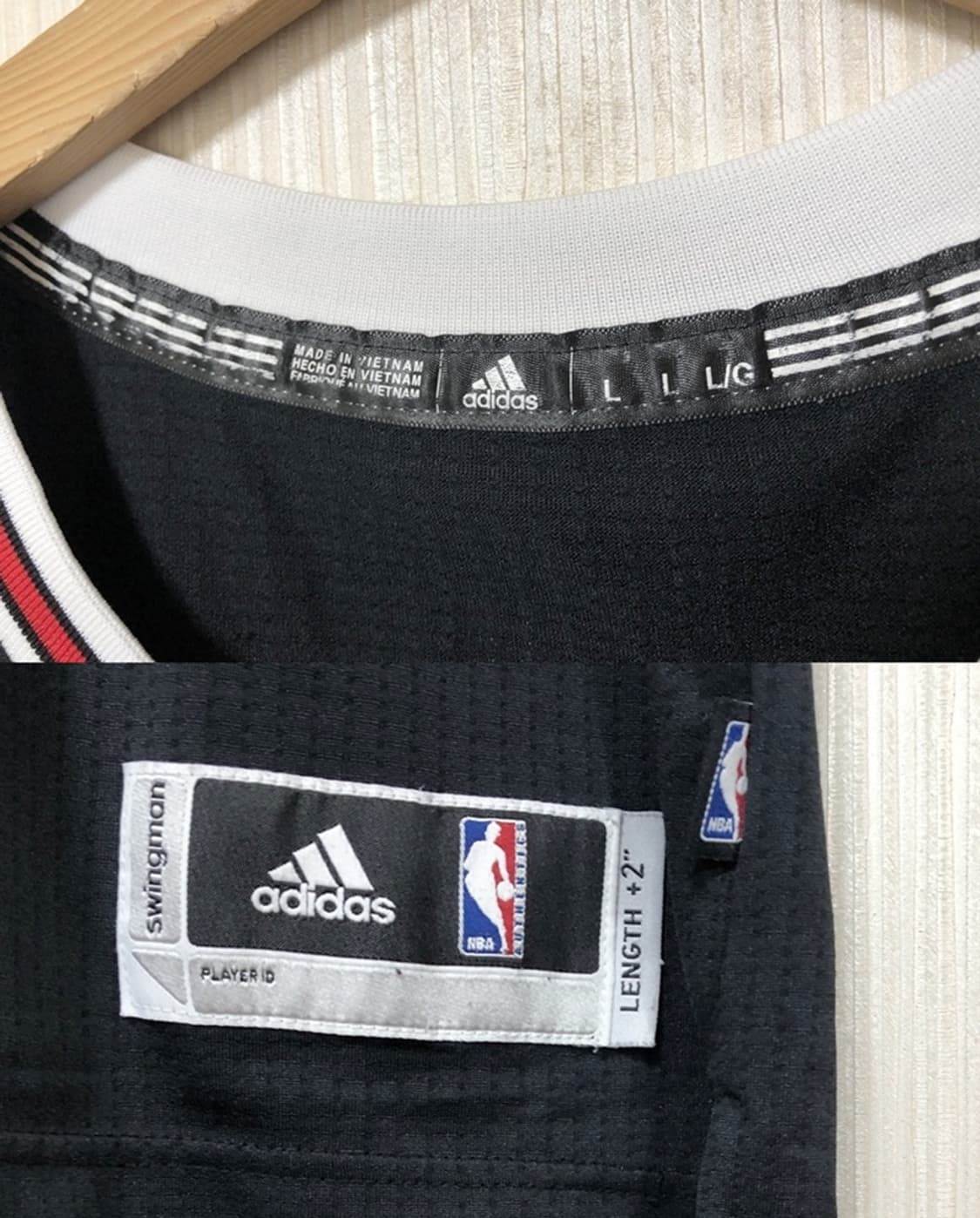 NBA 아디다스 시카고불스 스윙맨유니폼 L(100) #1 데릭로즈 상품이미지4