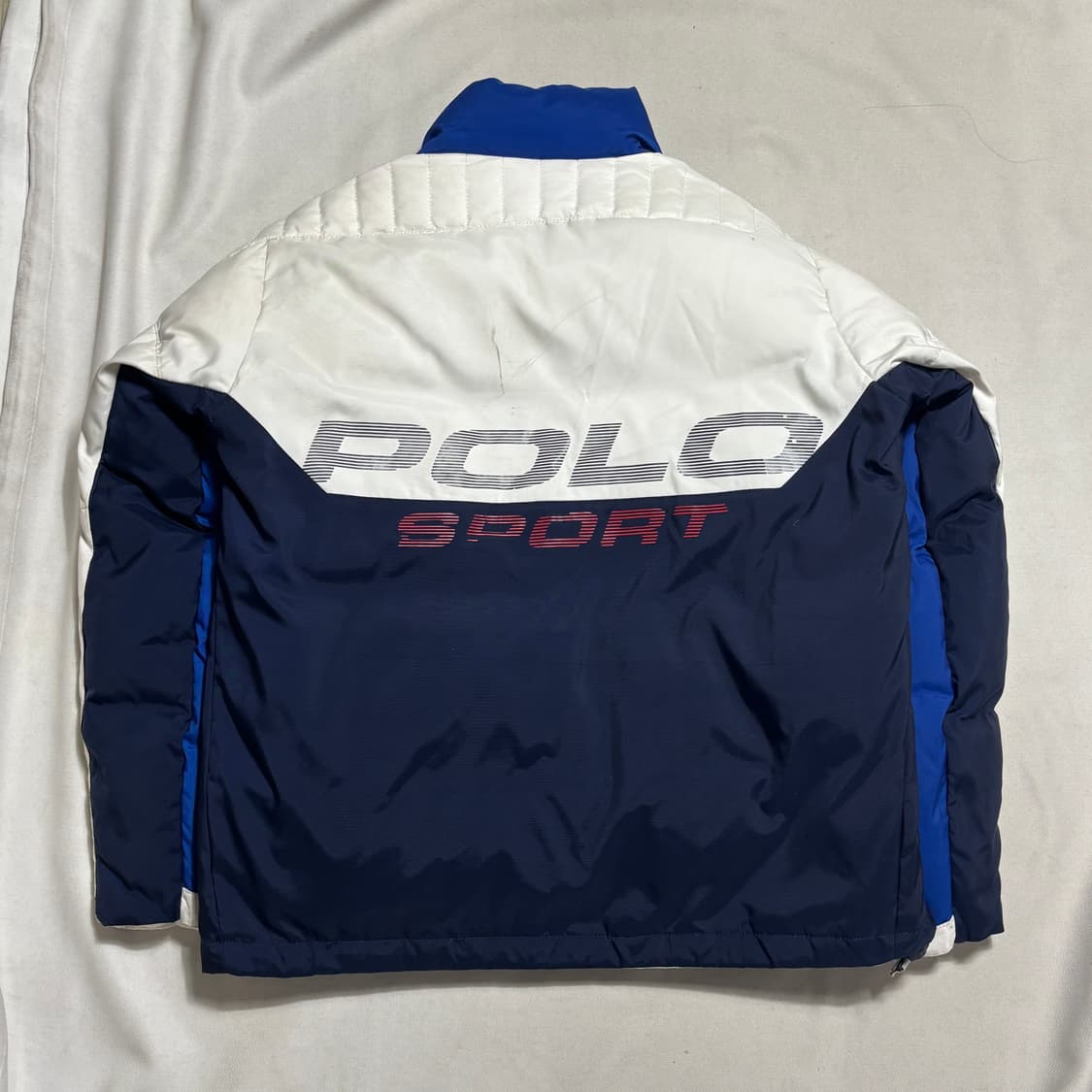 100 폴로 90‘s 레이싱 구스다운 패딩 상품이미지3