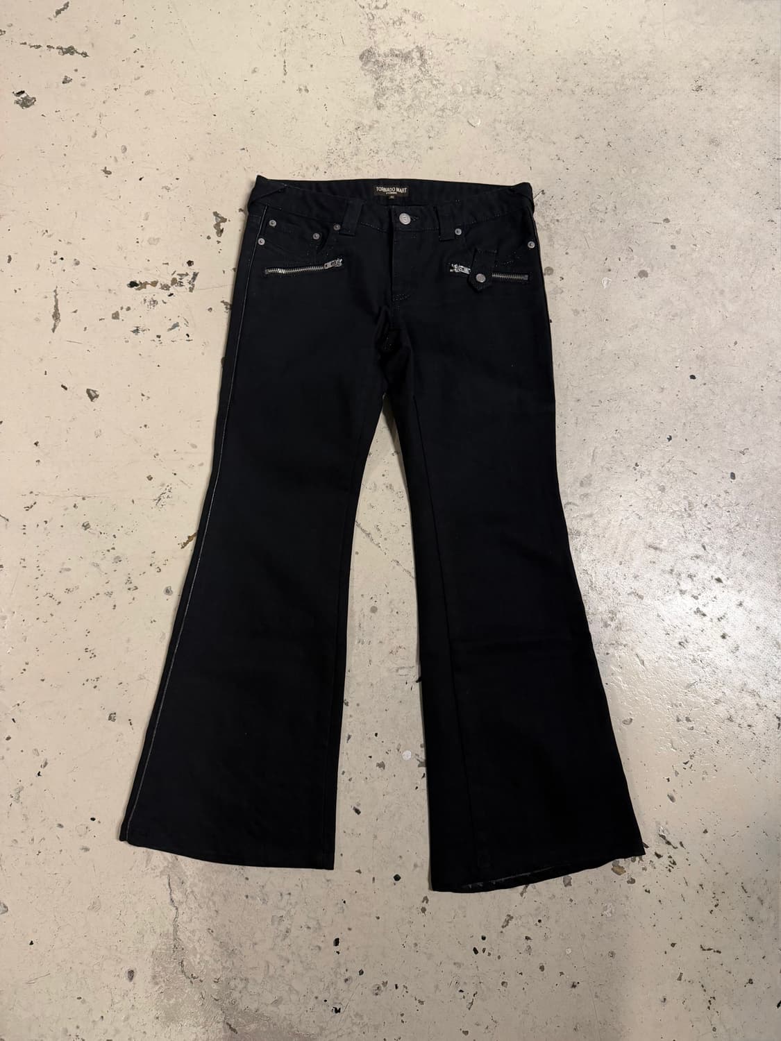 Tornado mart zipper boots-cut pants 상품이미지2