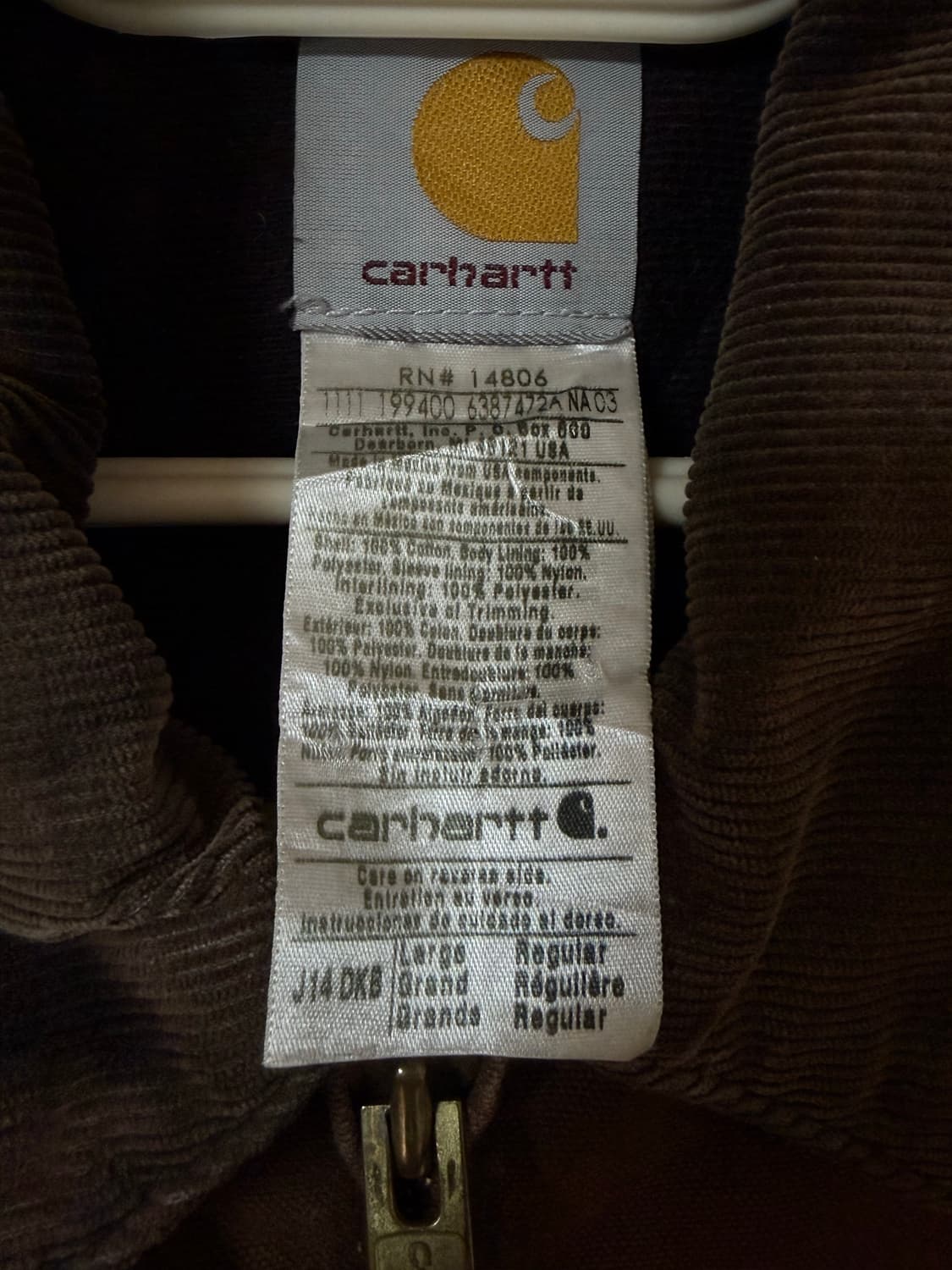 칼하트 산타페자켓 L사이즈 상품이미지5