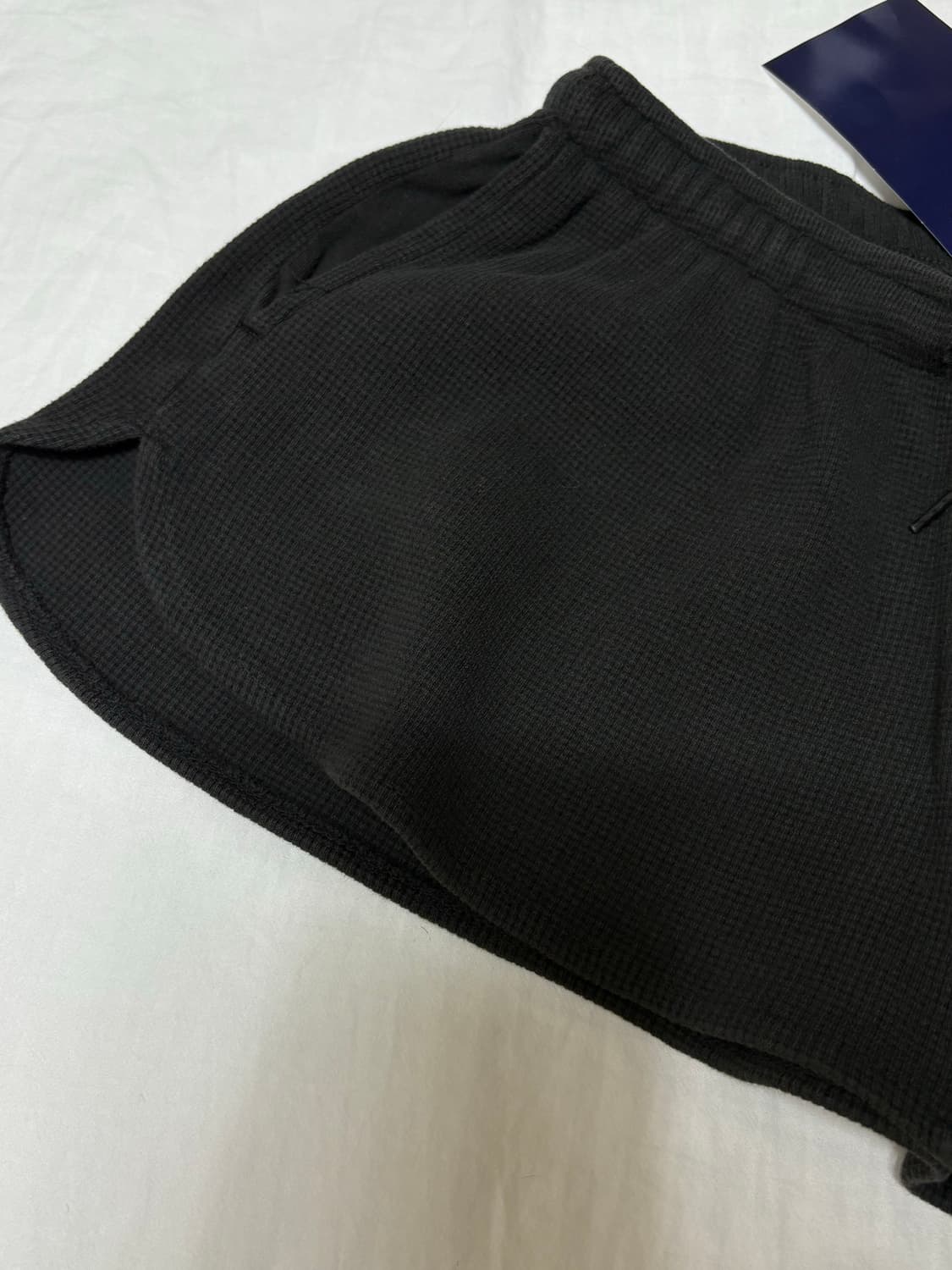 브랜디멜빌 와플 블랙 쇼츠 반바지 상품이미지2