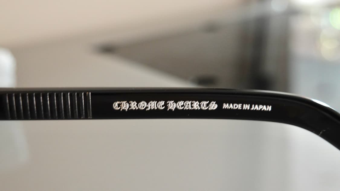 크롬하츠 처프처프, 첩첩A아시안핏 블랙/실버 안경 상품이미지8