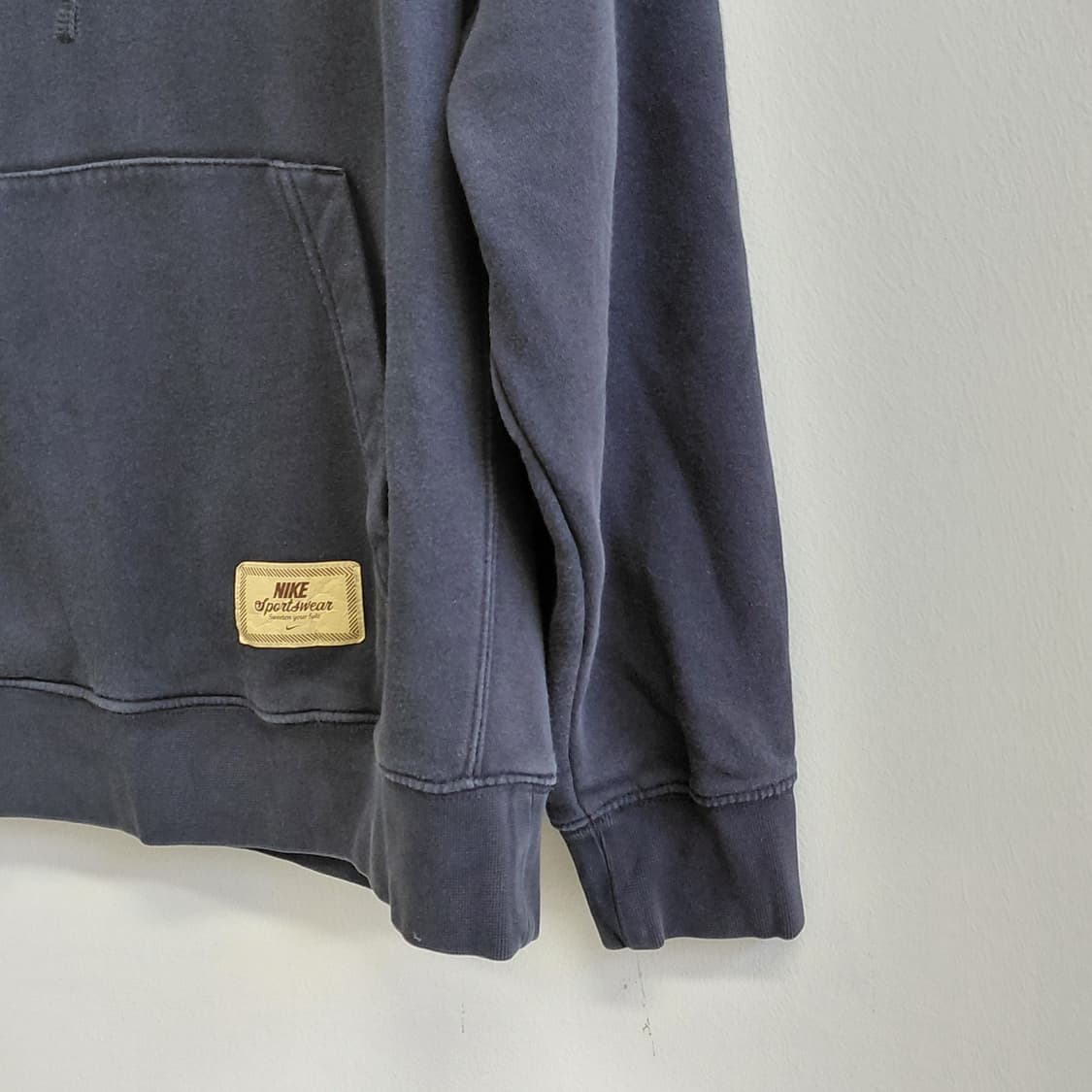 니이키 남성 플리스 풀오버 커피빈 후드티 XL 상품이미지4