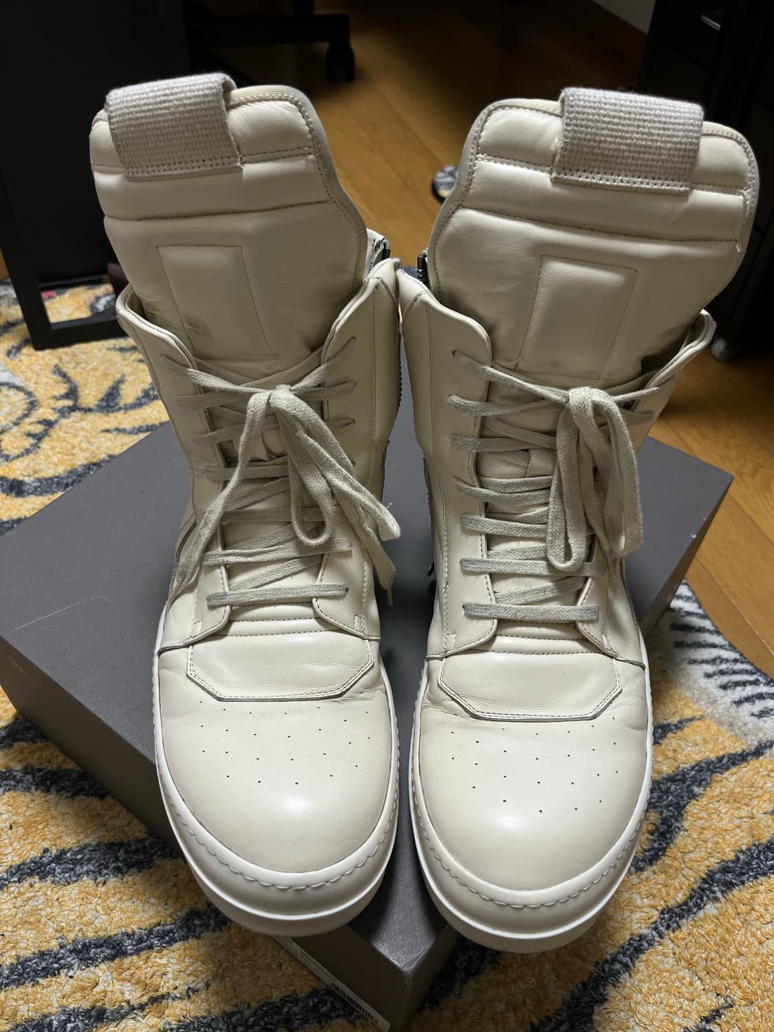 23ss EDFU 릭오웬스 지오바스켓 트리플밀크 상품이미지4