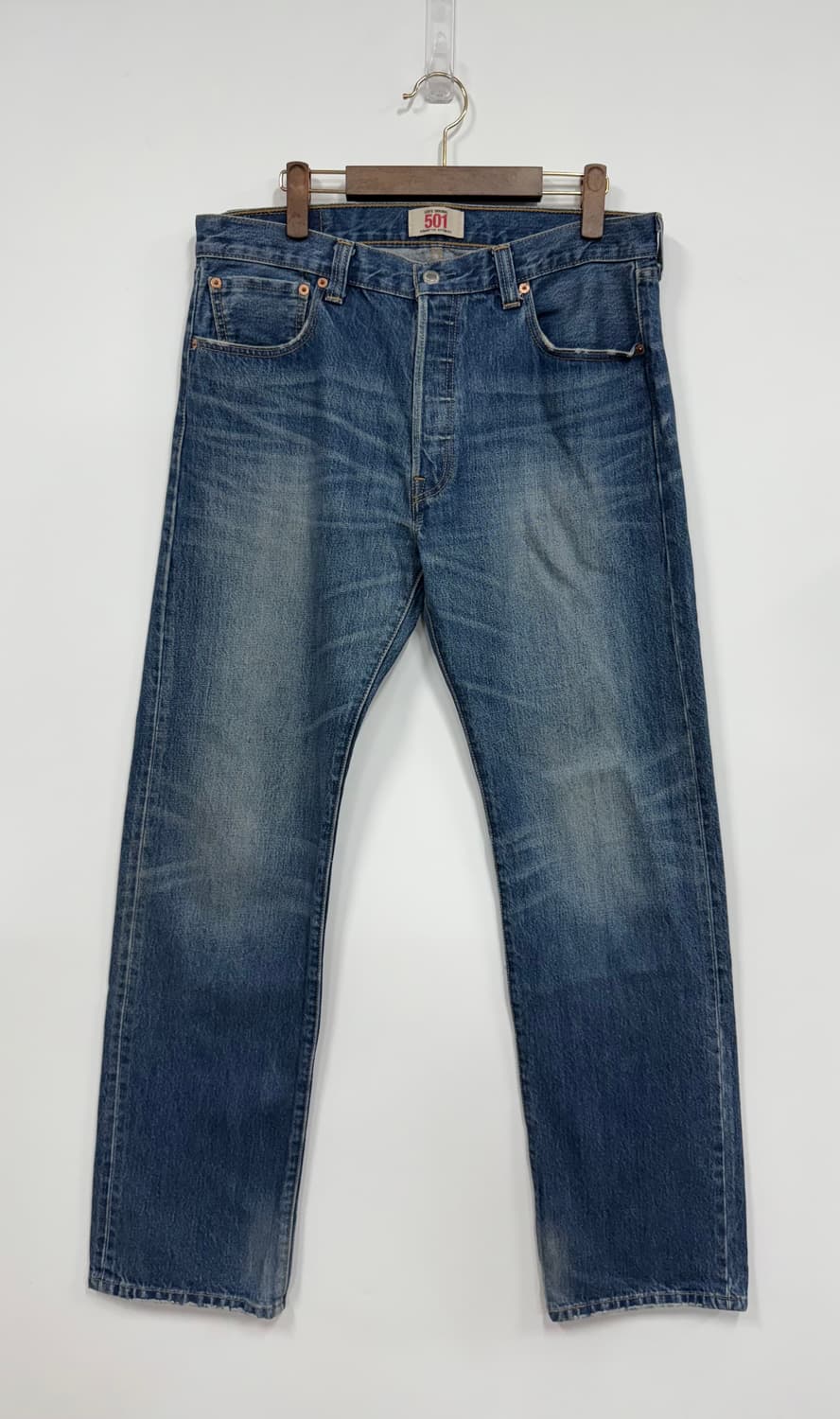 levi's 501 straight leg button-fly denim 상품이미지2
