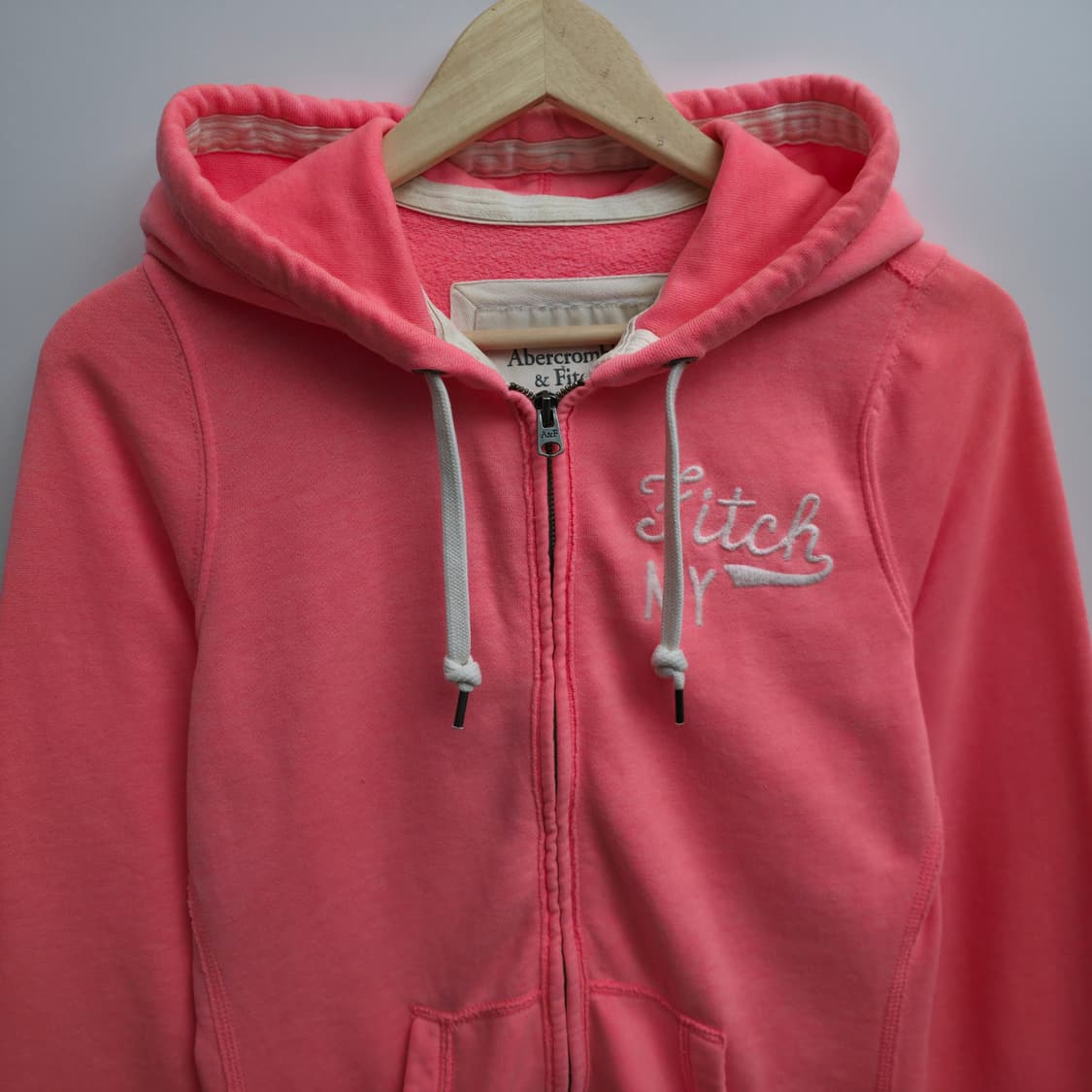 [M] 아베크롬비 핑크 후드집업 상품이미지2