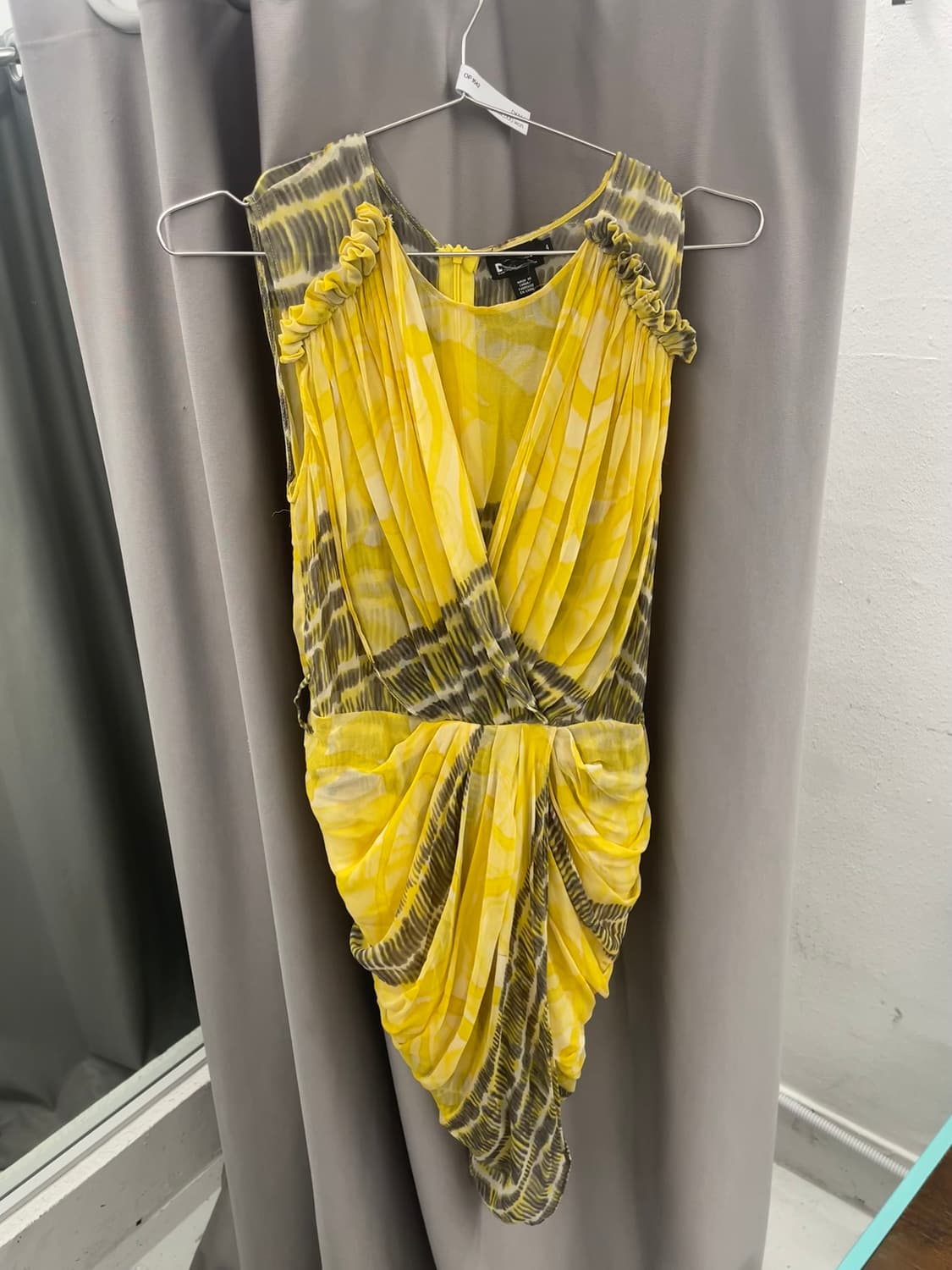 Dkny 드레이핑 쉬폰 원피스  상품이미지1