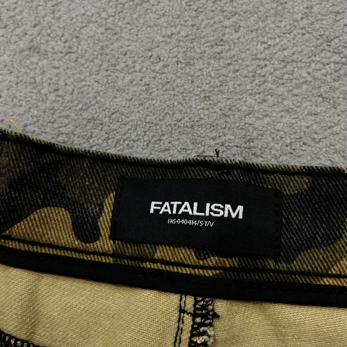 46 페이탈리즘 밀리터리 카모 바지 상품이미지7