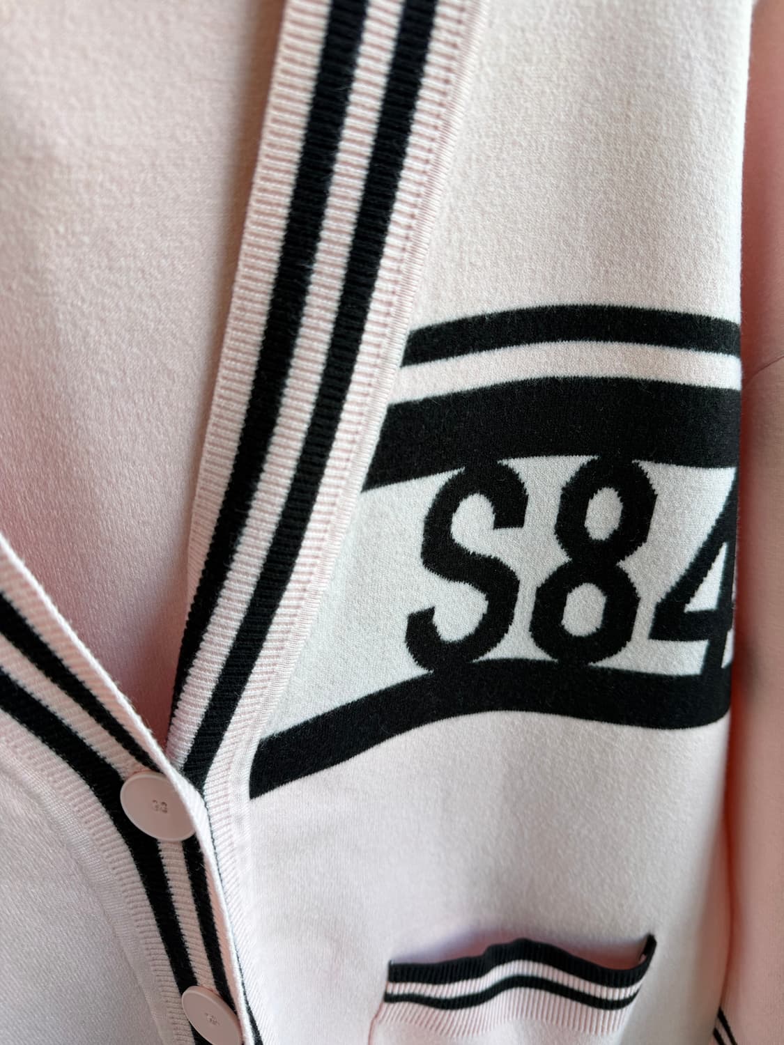 1/ 산드로 오버핏 캐시미어 블랜딩 가디건 상품이미지5