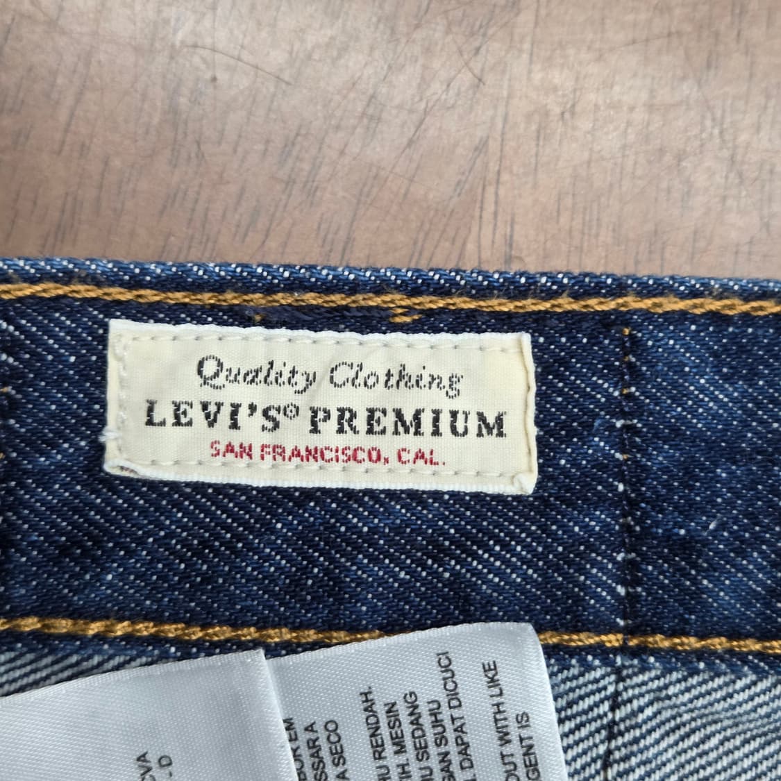 리바이스 501 빅E 프리미엄 데님팬츠 25/30 상품이미지6