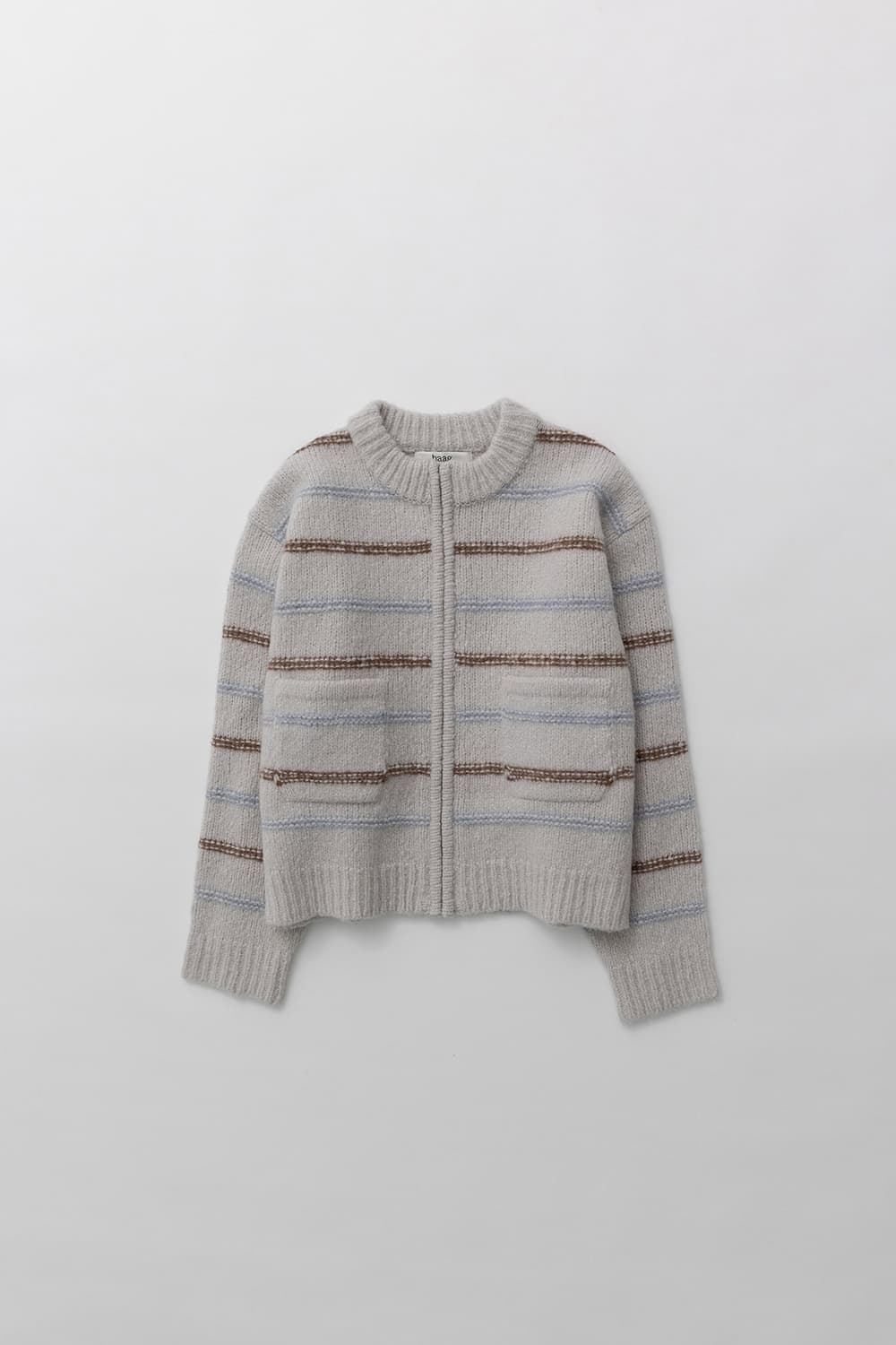 헤이그 니트집업 상품이미지1