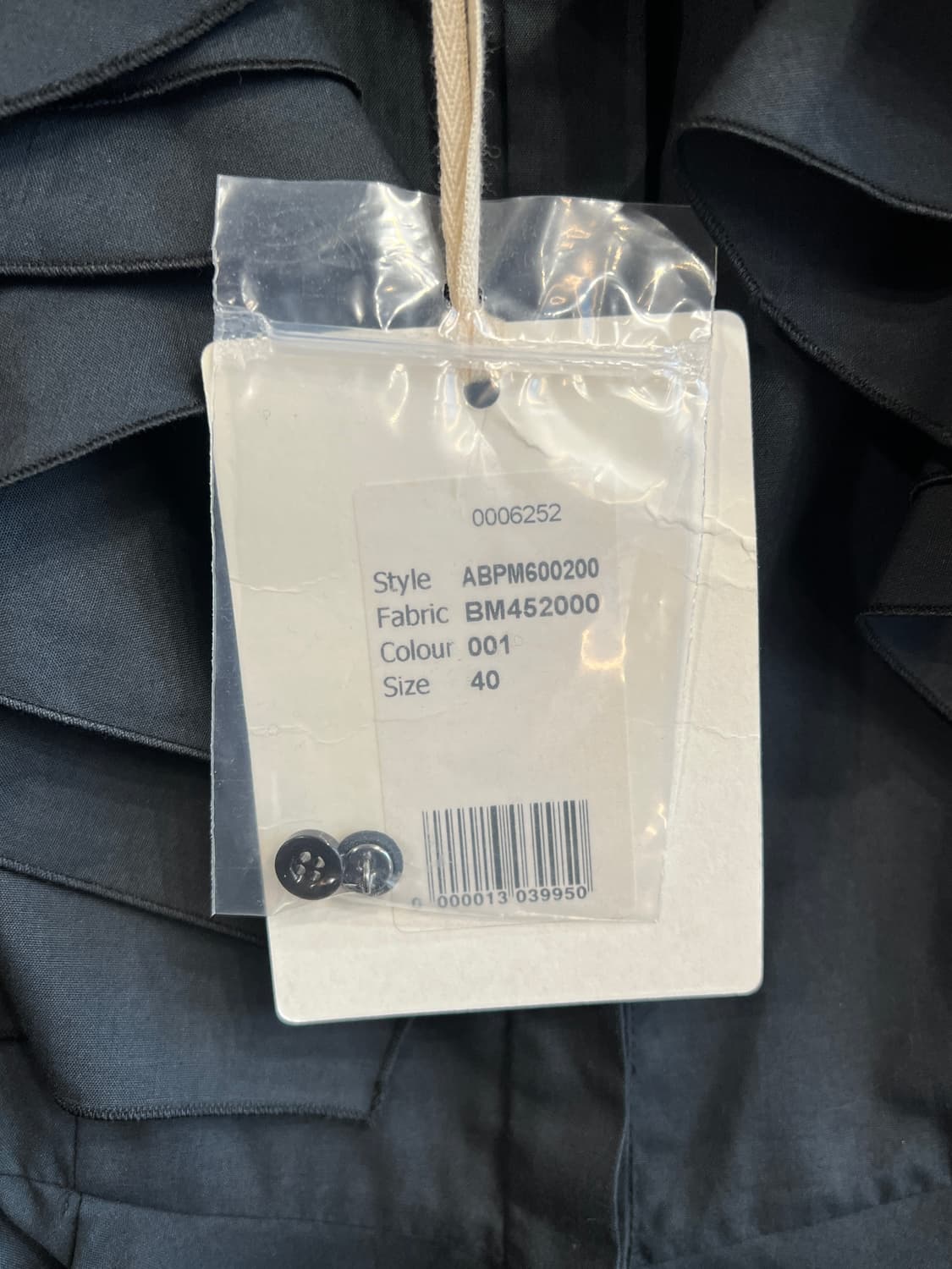 안토니오 베라르디 러플 페플럼 슬리브리스 탑 상품이미지8