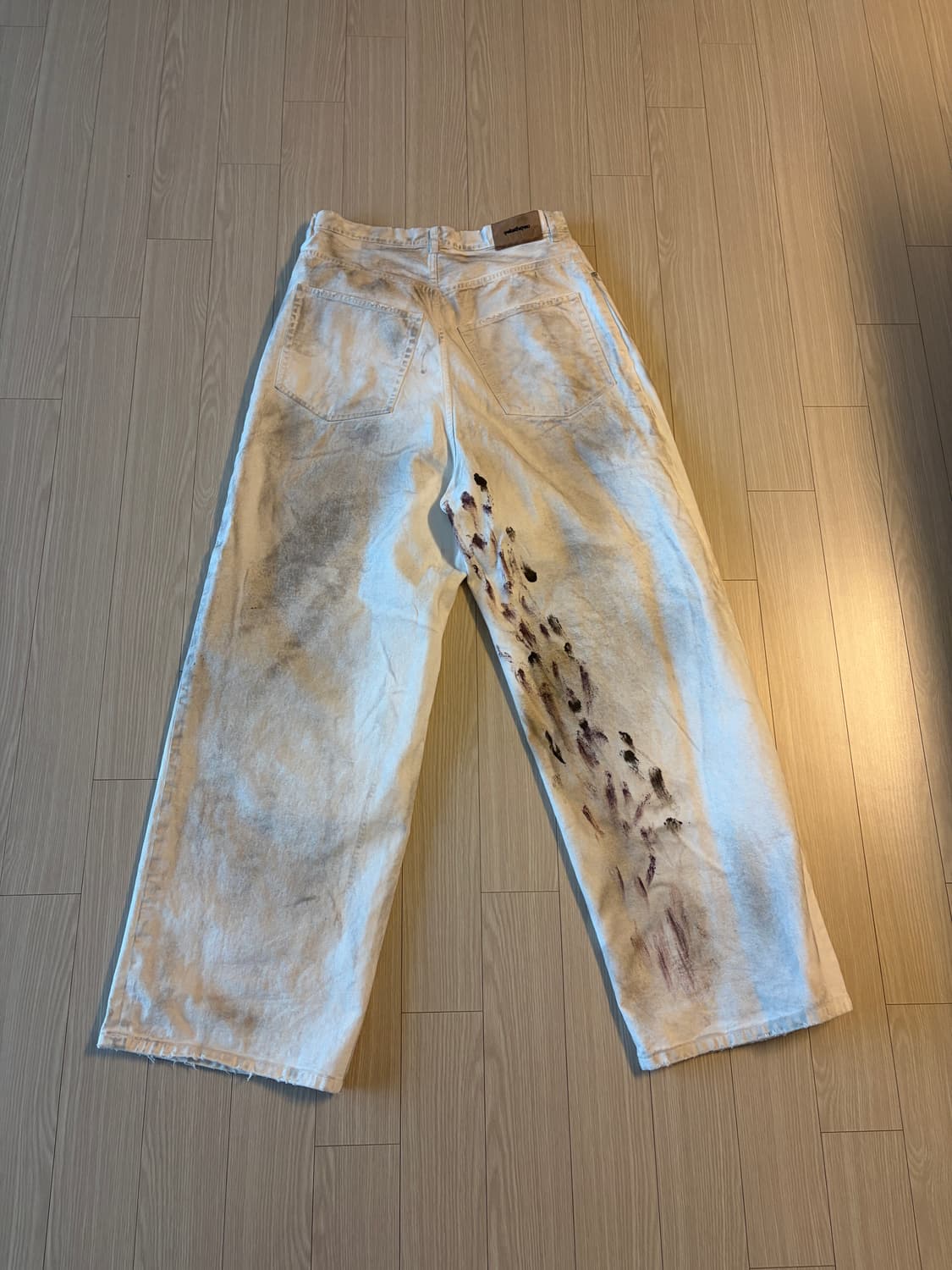 qap 더티 배기 팬츠 (2) 상품이미지3