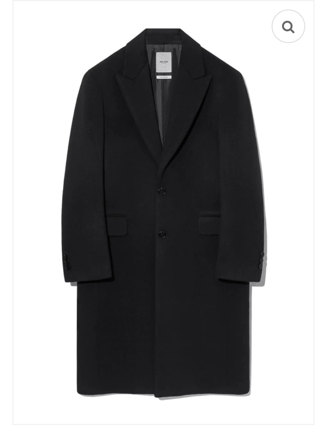 벨리에 싱글코트 피크드라펠 L사이즈 상품이미지1