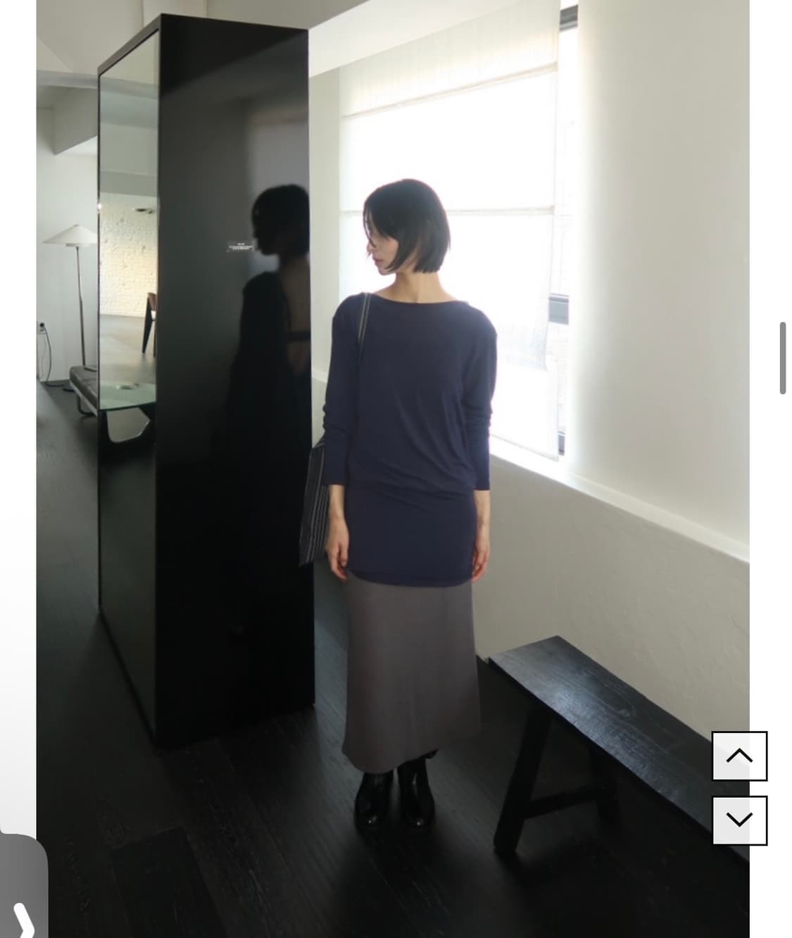뮤로우) [made] Selma Dual Layered Top 상품이미지2