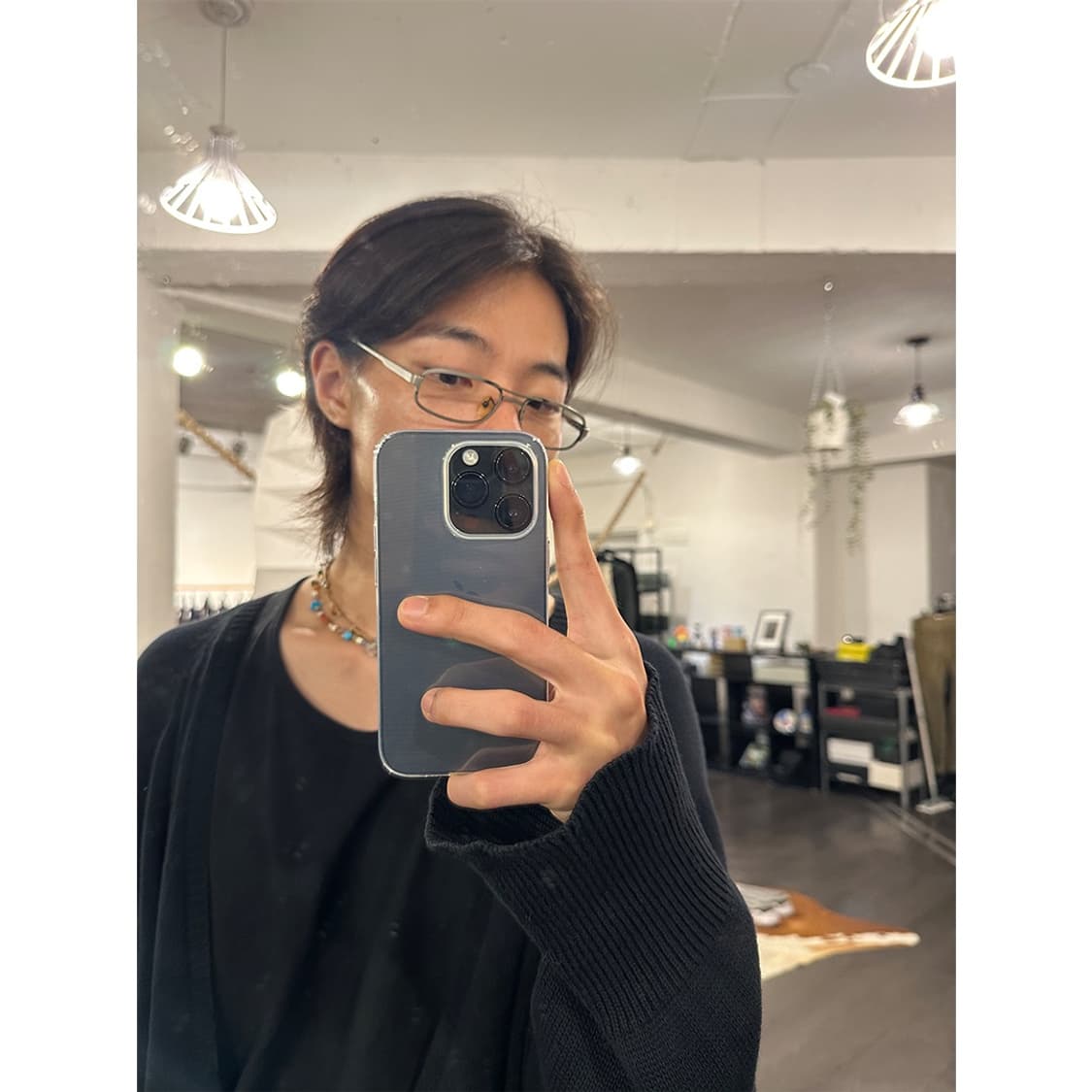 베르사체 메탈 안경 상품이미지3