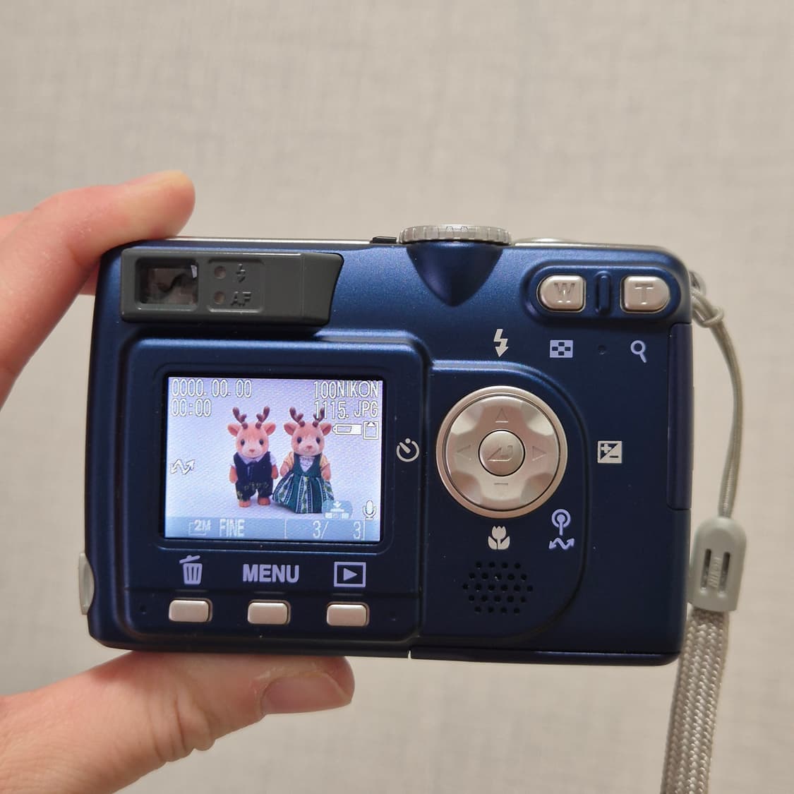미품💙 니콘 쿨픽스 5200 ✨ 네이비블루 감성디카 💕 상품이미지7