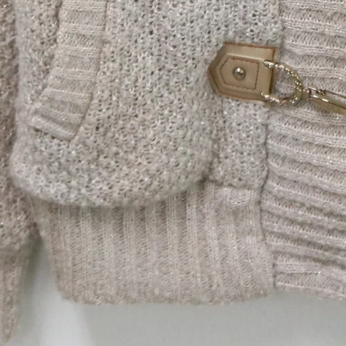 세실맥비 퍼 카라 니팅 자켓 61779 상품이미지6