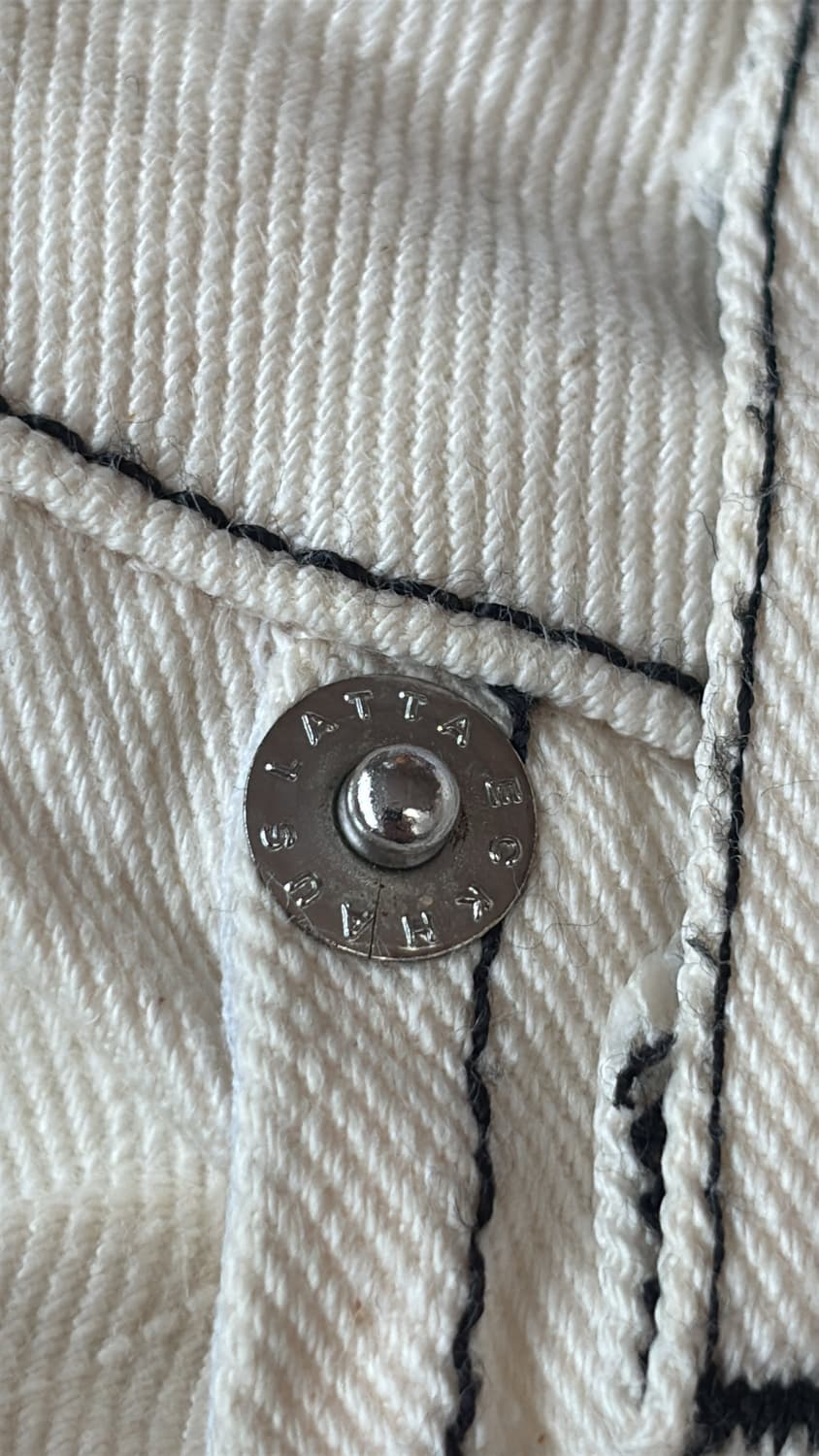 Off-White Cotton Pants 상품이미지5