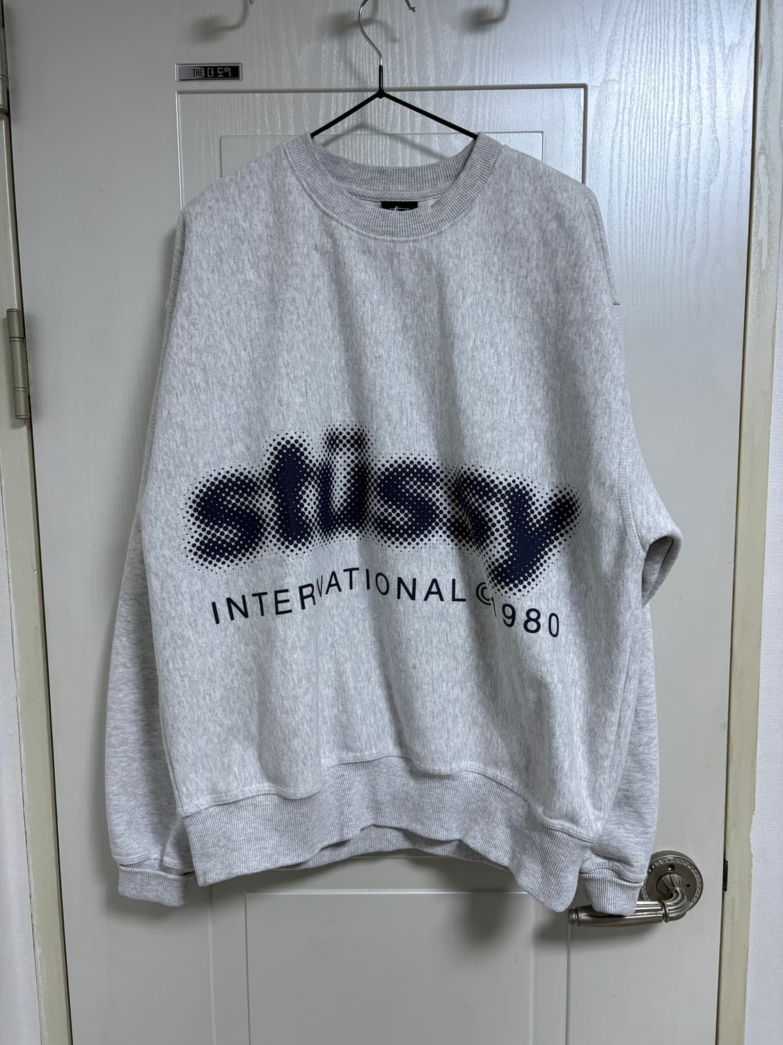 [M] 스투시 Blur Crew Ash Heather 상품이미지2