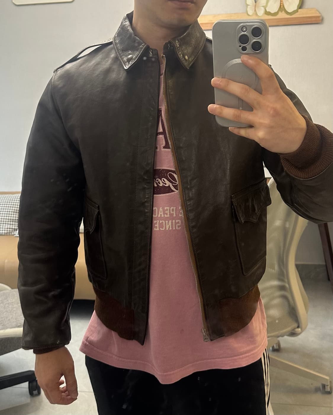 토이즈 맥코이 a2 말가죽 자켓 42사이즈 상품이미지10