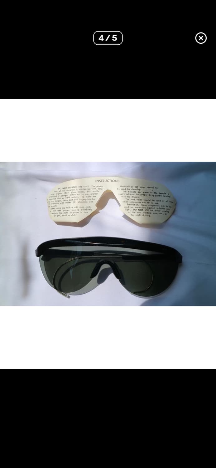 DEADSTOCK Vietnam War US Army Sunglasses 상품이미지3