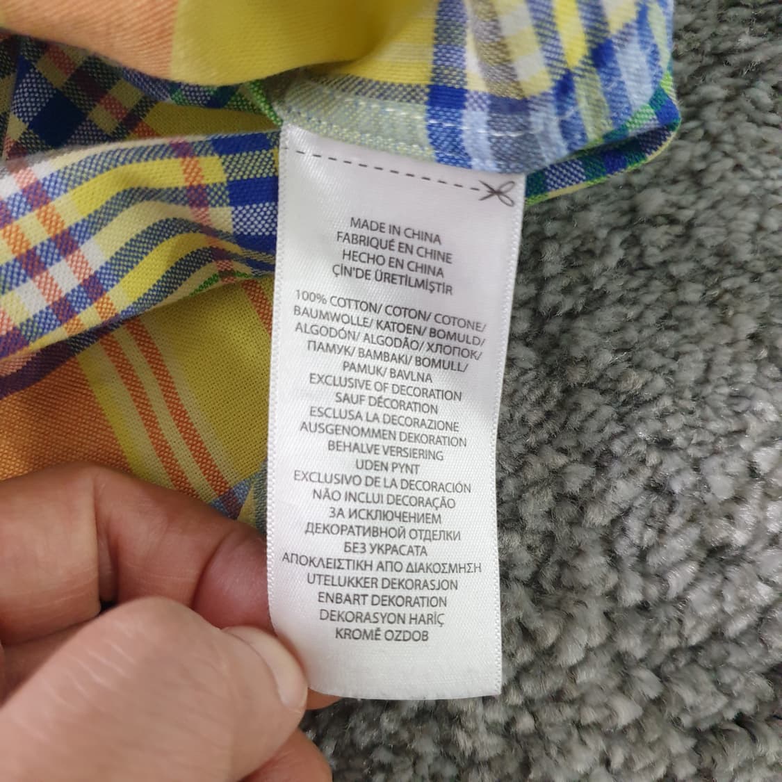 [무료배송] RALPH LAUREN 긴팔 체크 셔츠 상품이미지7