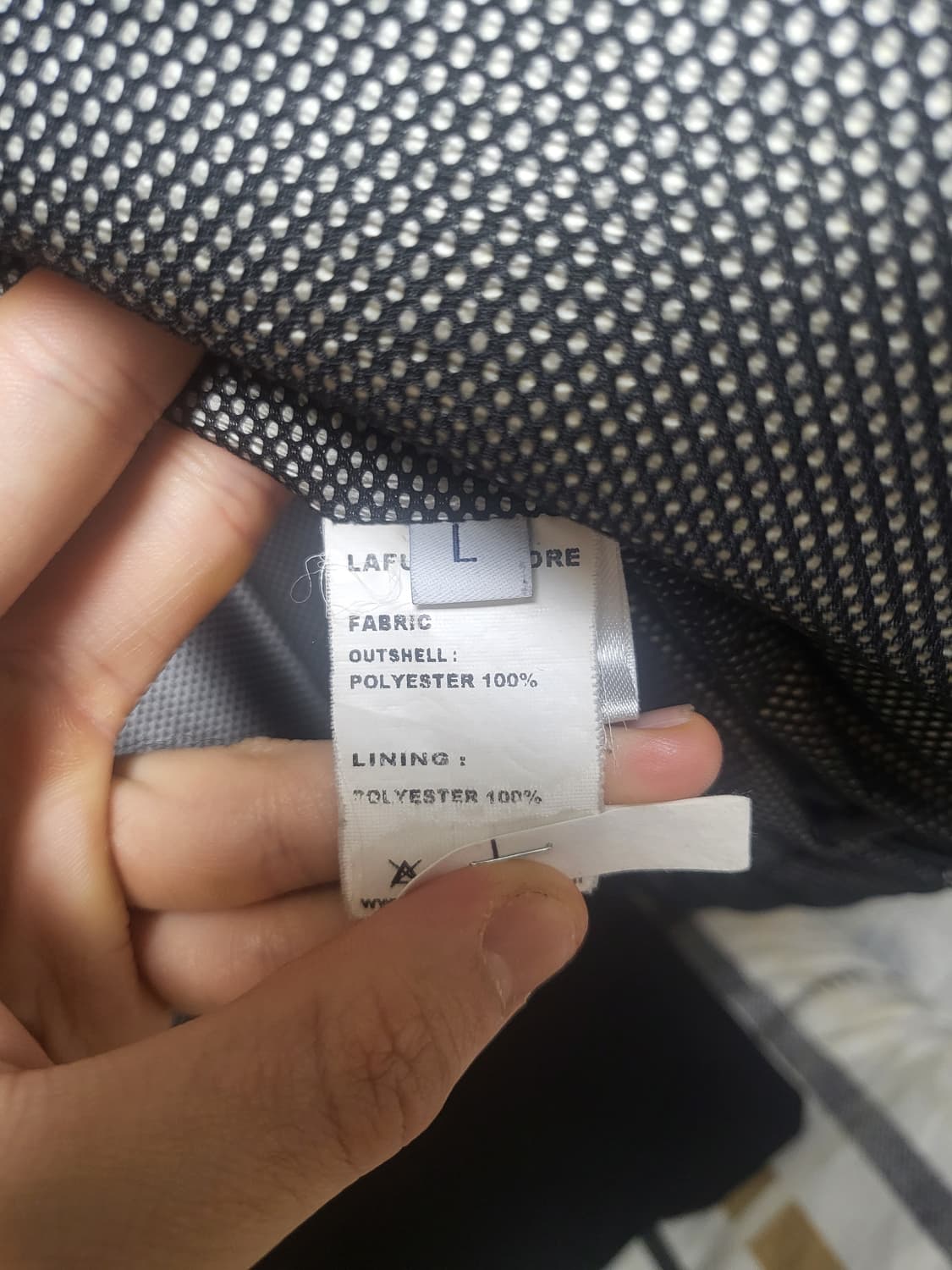 라퍼지스토어 L 숏패딩 판매합니다.  상품이미지3