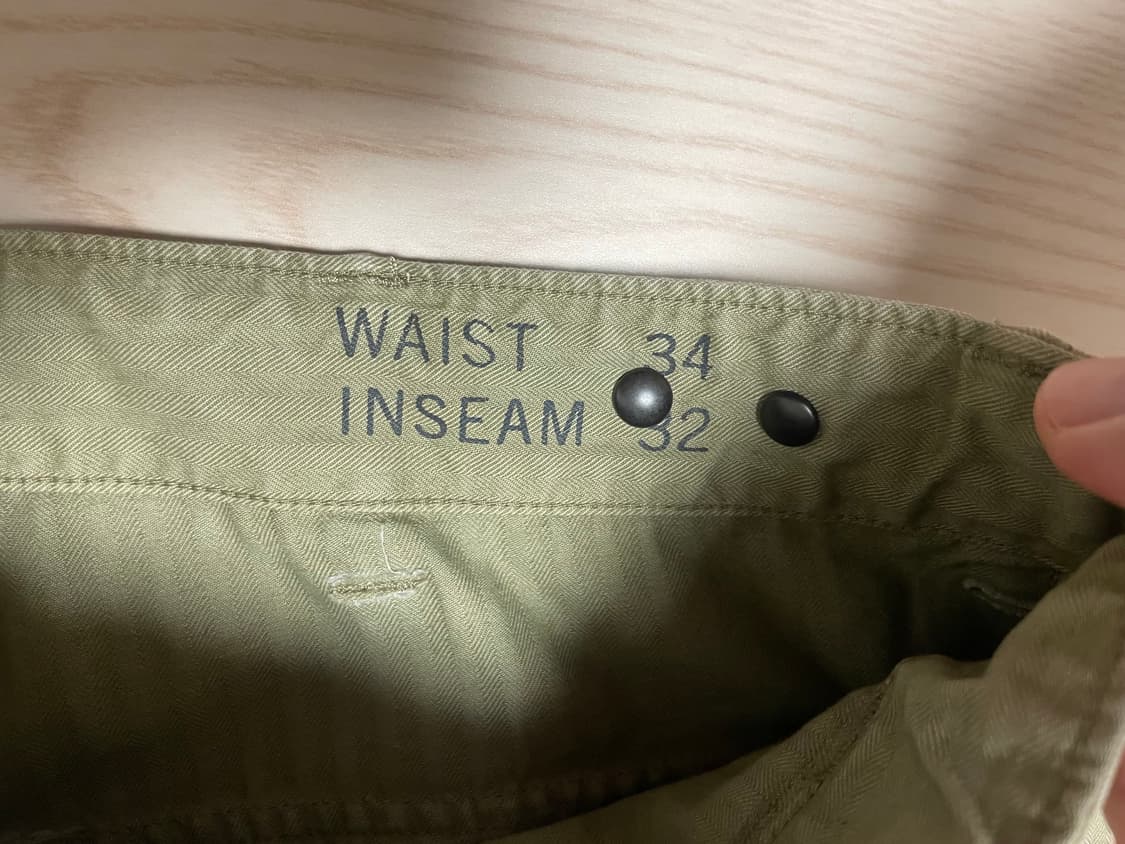 rrl 헤링본 퍼티그 34*32 상품이미지3