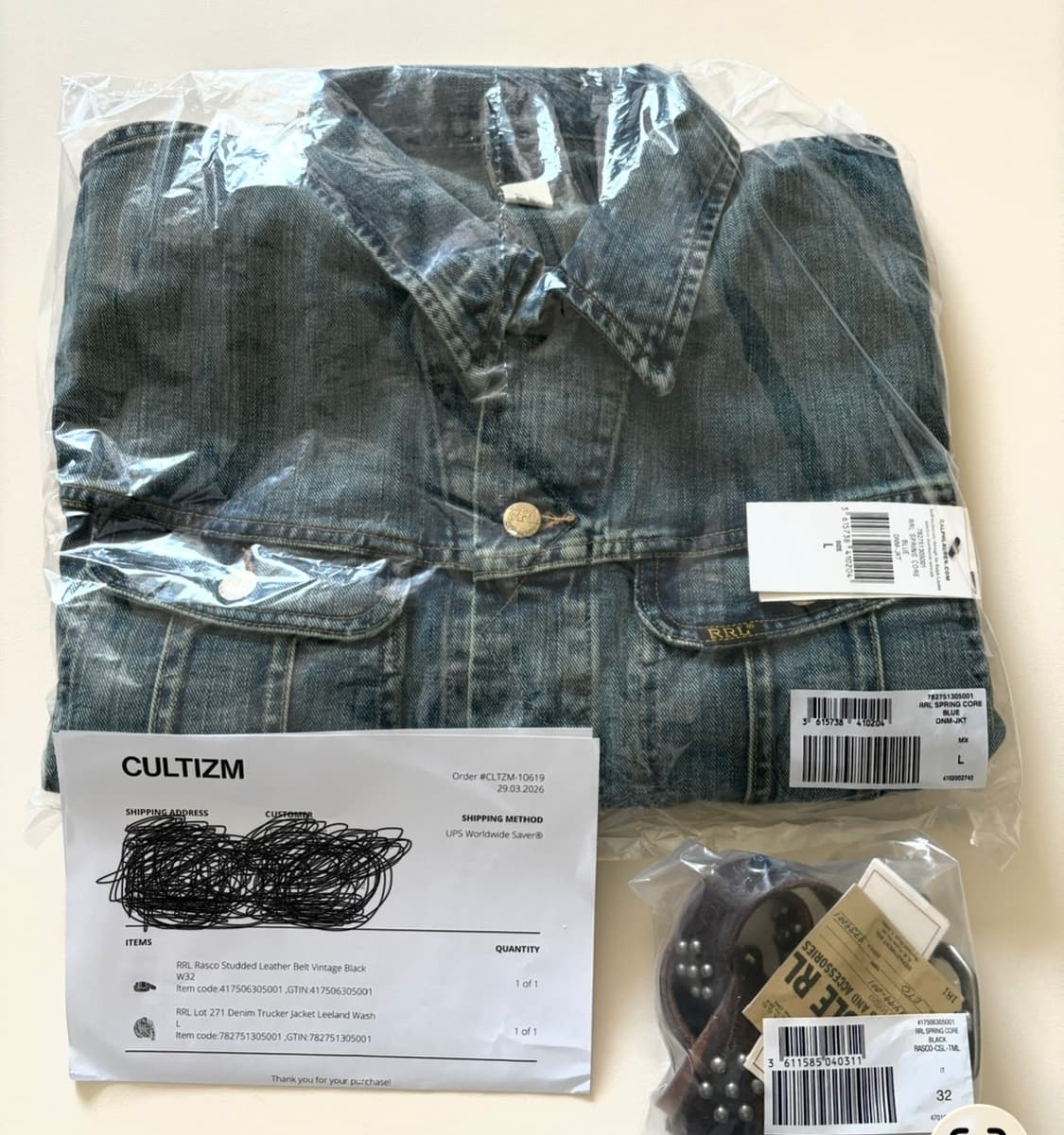 [L]더블알엘 rrl lot271 리랜드 새상품 상품이미지1