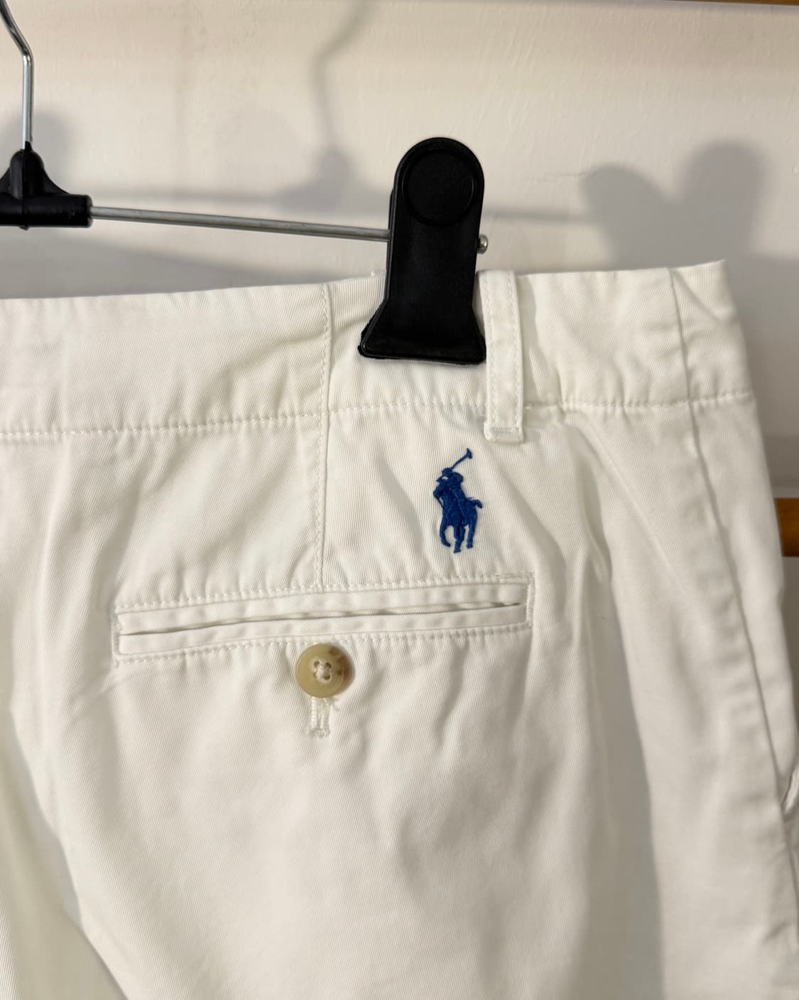 폴로 화이트 여성 반바지 상품이미지3