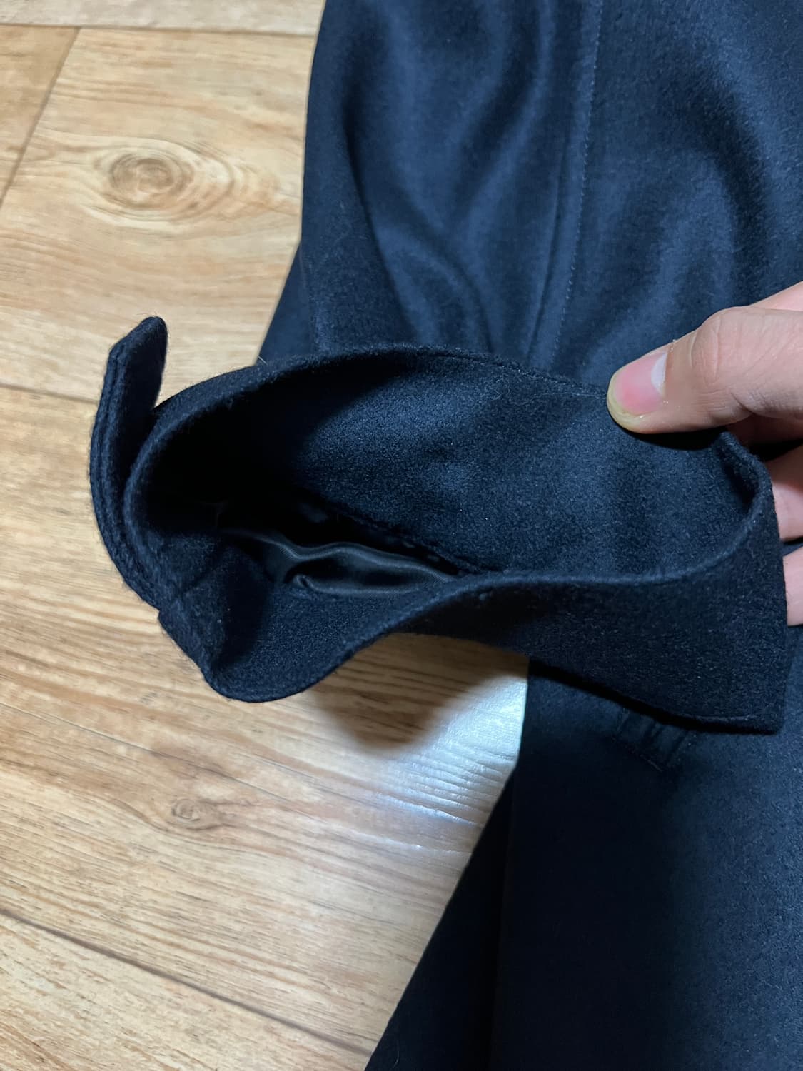 울테리어 라이트 멜튼 발칼라 필드코트 4사이즈 상품이미지6