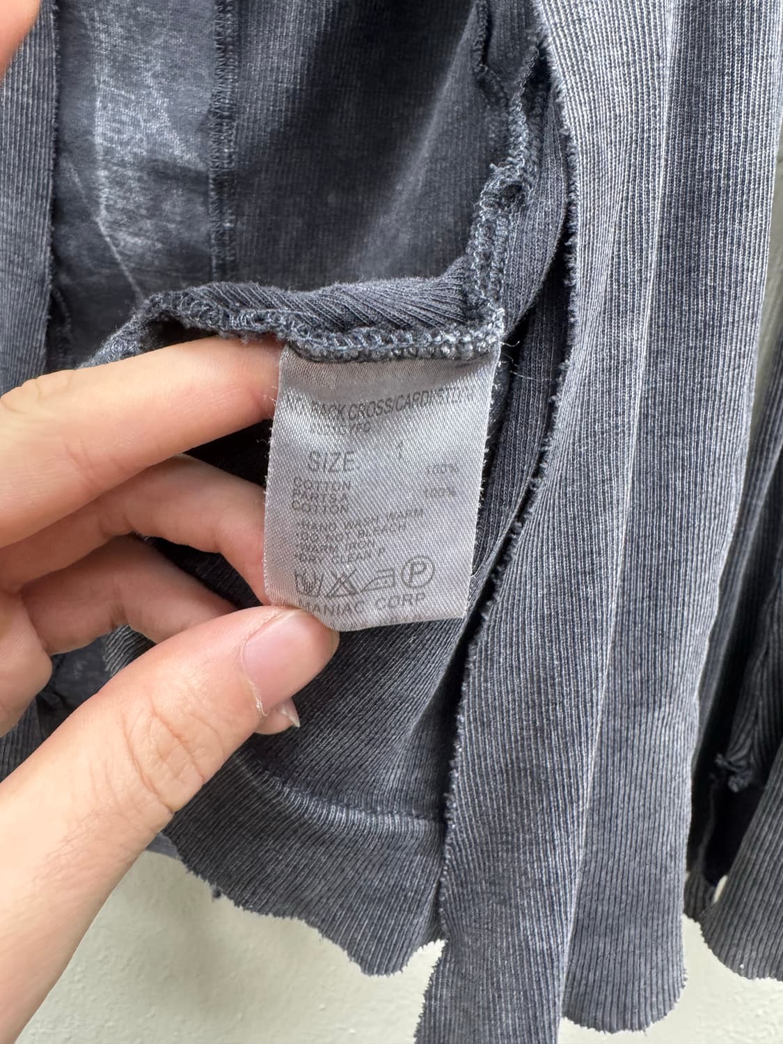 Lgb 00s archive back cross cardigan 상품이미지7