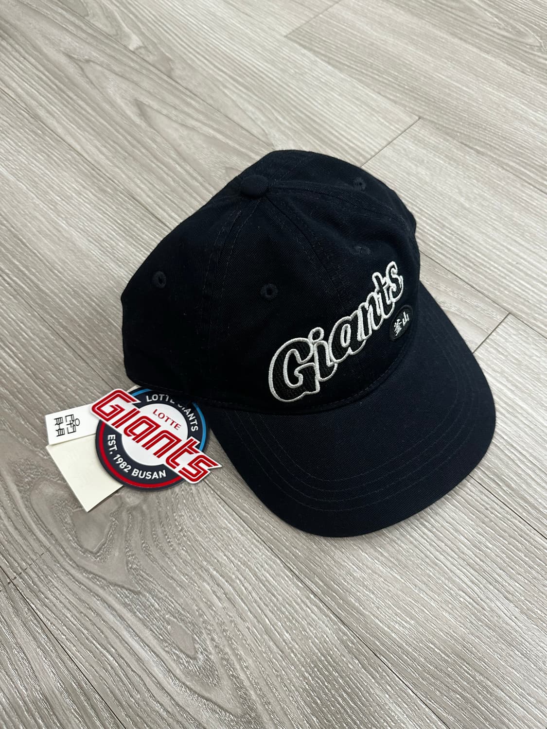 폴리테루 롯데자이언츠 볼캡 네이비 상품이미지1