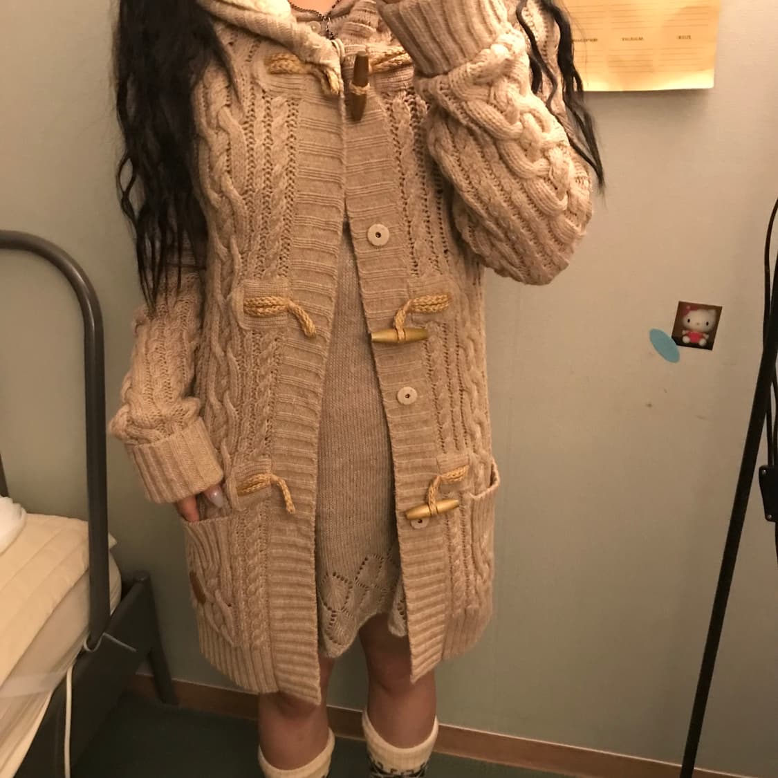 티니위니 대대장 떡볶이 꽈배기 후드가디건 상품이미지2