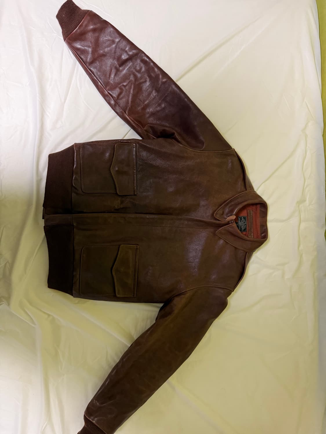 아카펠라클로딩 a2 한정 별주 신키사 홀스하이드 42사이즈 상품이미지3