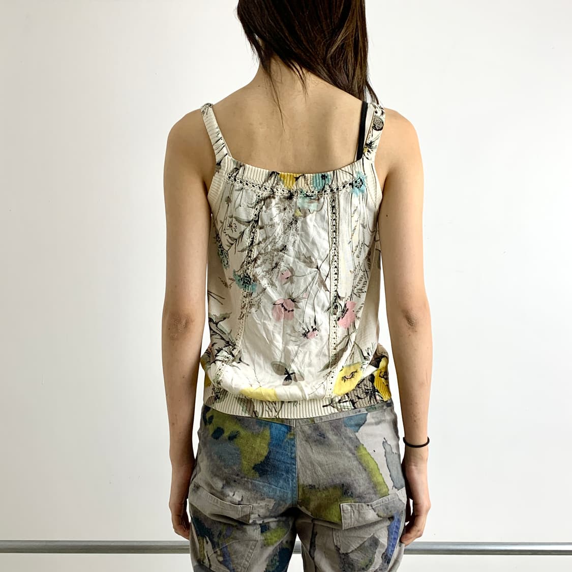 겐조 플라워 실크 탑 상품이미지4