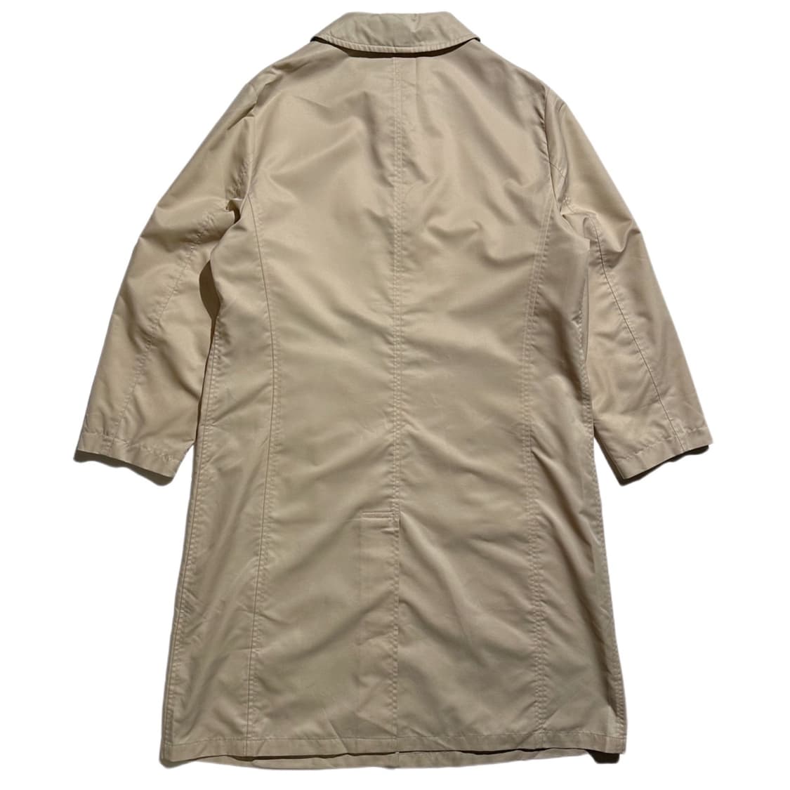 버버리 체크 배색 싱글 코트 상품이미지3