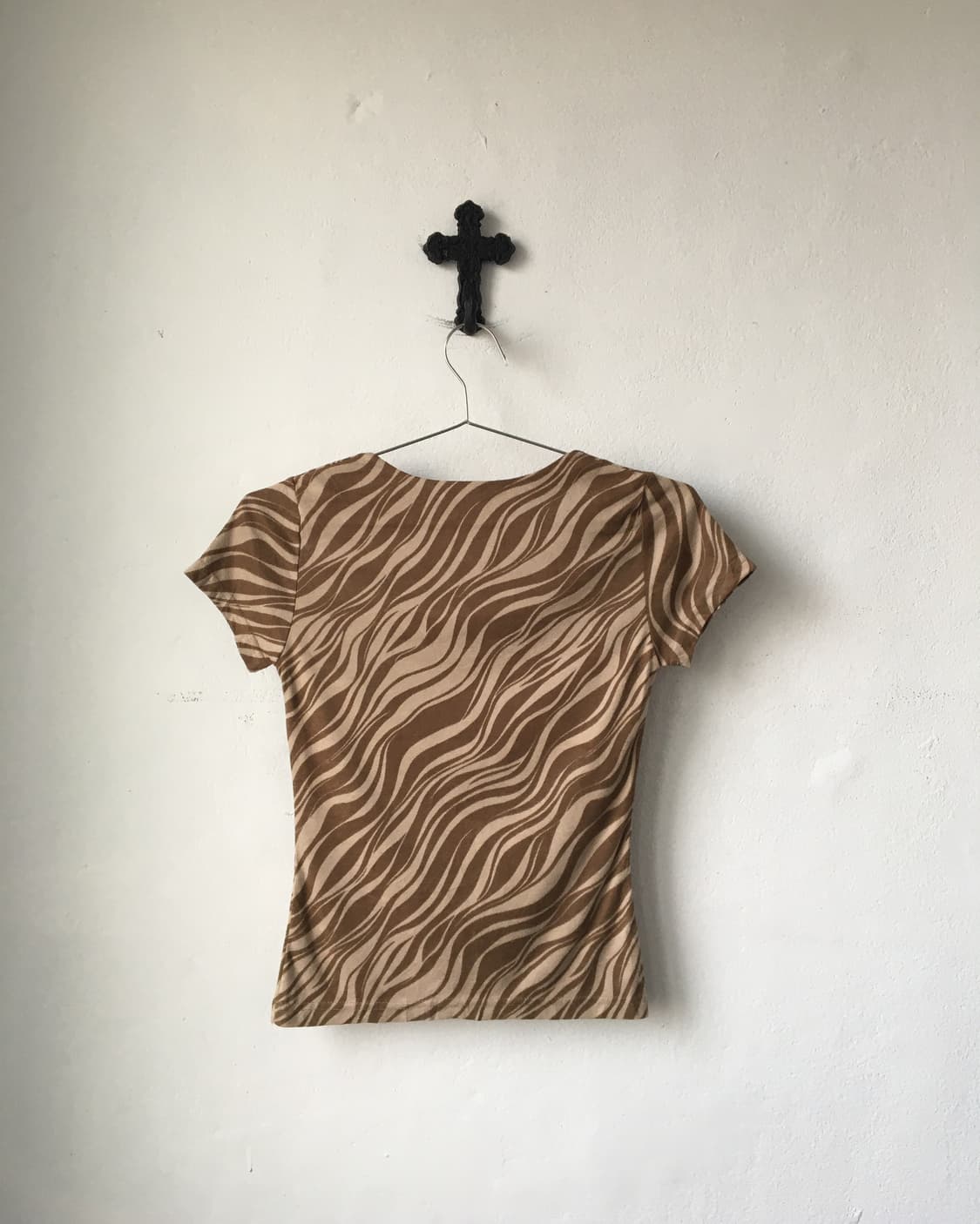 Zebra pattern t shirt 상품이미지3