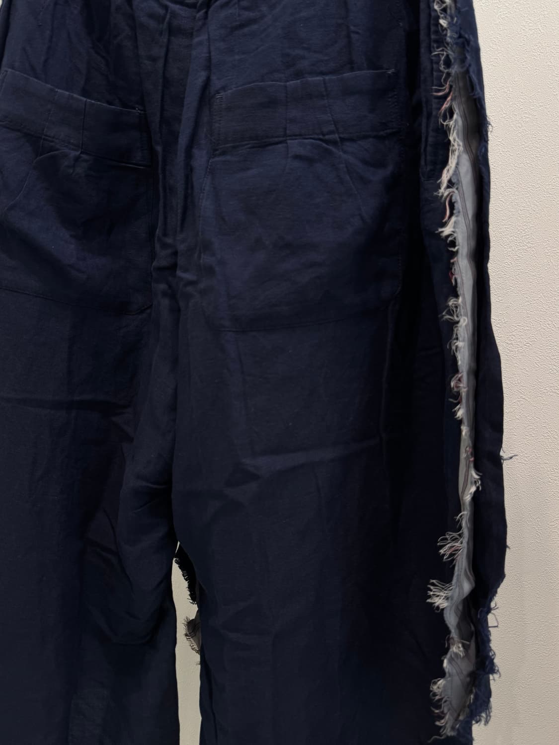 요지야마모토 21SS 랩 레이어드 하카마 팬츠 상품이미지6