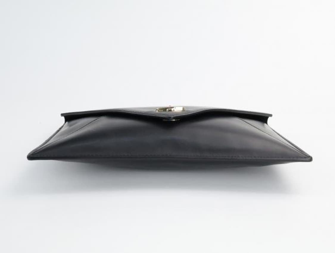 Vivienne westwood블랙 레더 폴드 백 상품이미지4