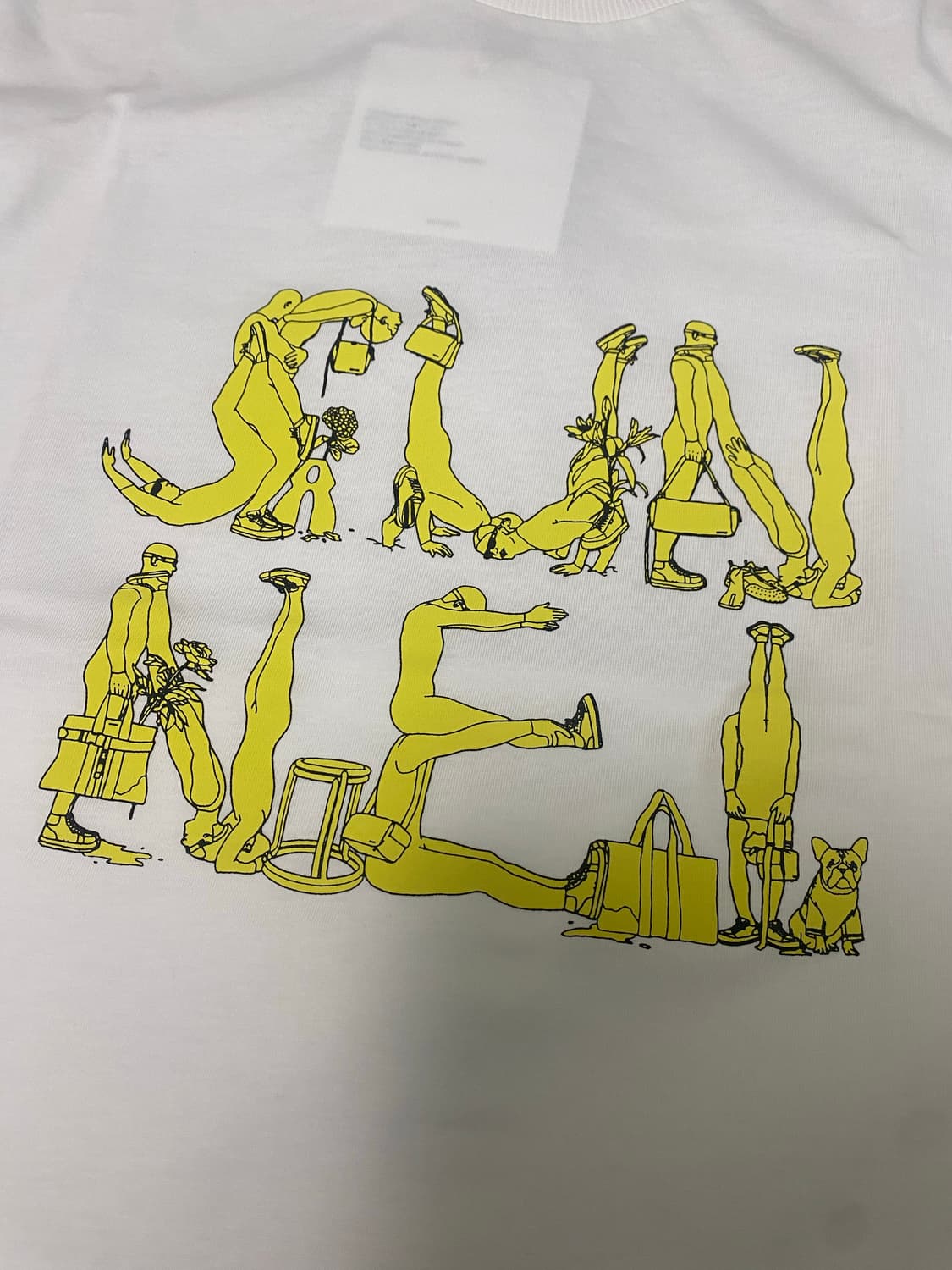 (새상품) 써네이 그래픽로고 티셔츠 상품이미지3