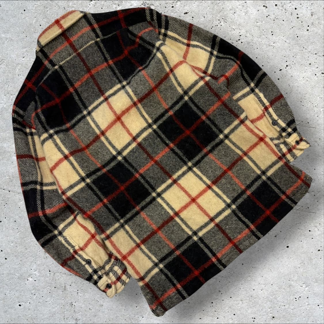 [95] 90s 폴로 랄프로렌 빈티지 울 체크 셔츠 자켓 D903 상품이미지2