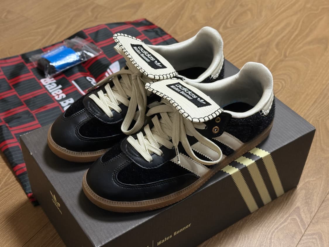 아디다스 웨일스보너 삼바 블랙 240 상품이미지1