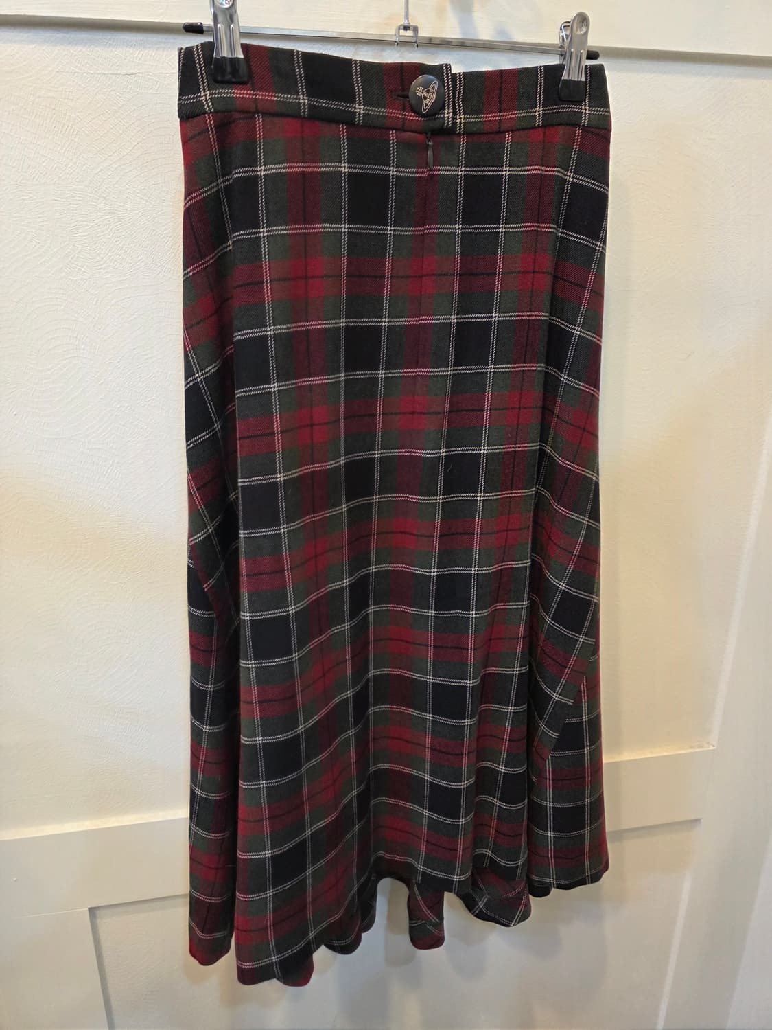 비비안웨스트우드 앵그로매니아 체크 스커트 상품이미지4