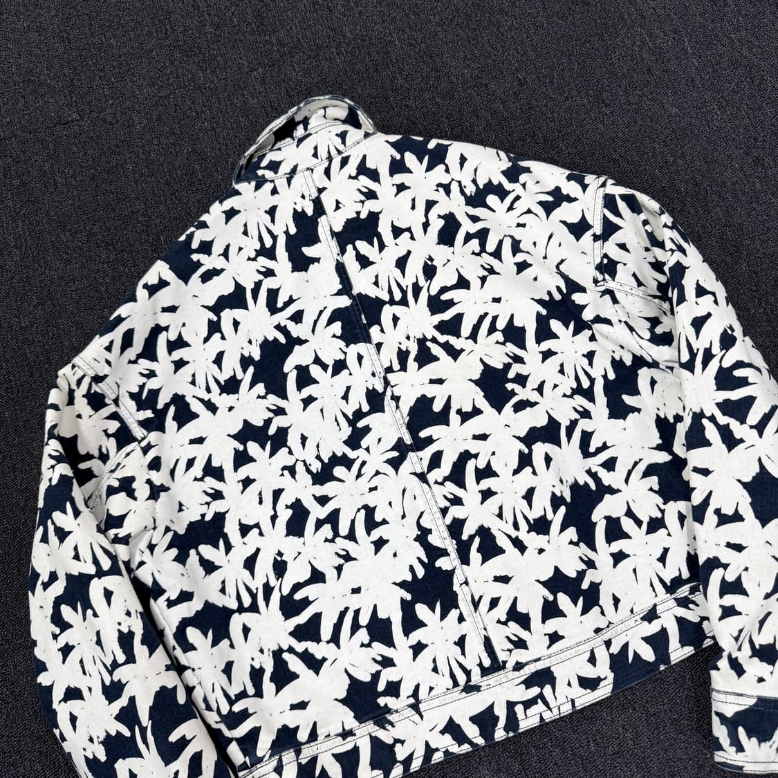 겐조 프린팅 코팅 데님 자켓 상품이미지6