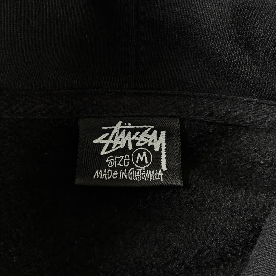 Stussy  스투시 코튼 사이키델릭 블랙 후드티  상품이미지6