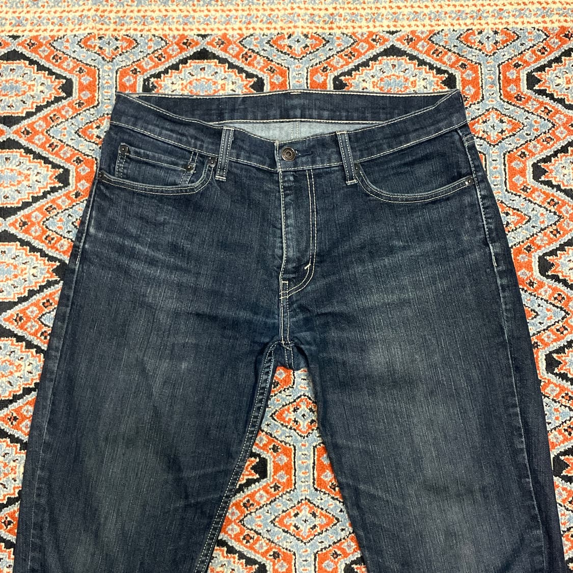 리바이스511 생지 데님 스판팬츠 남성W32L32 상품이미지2